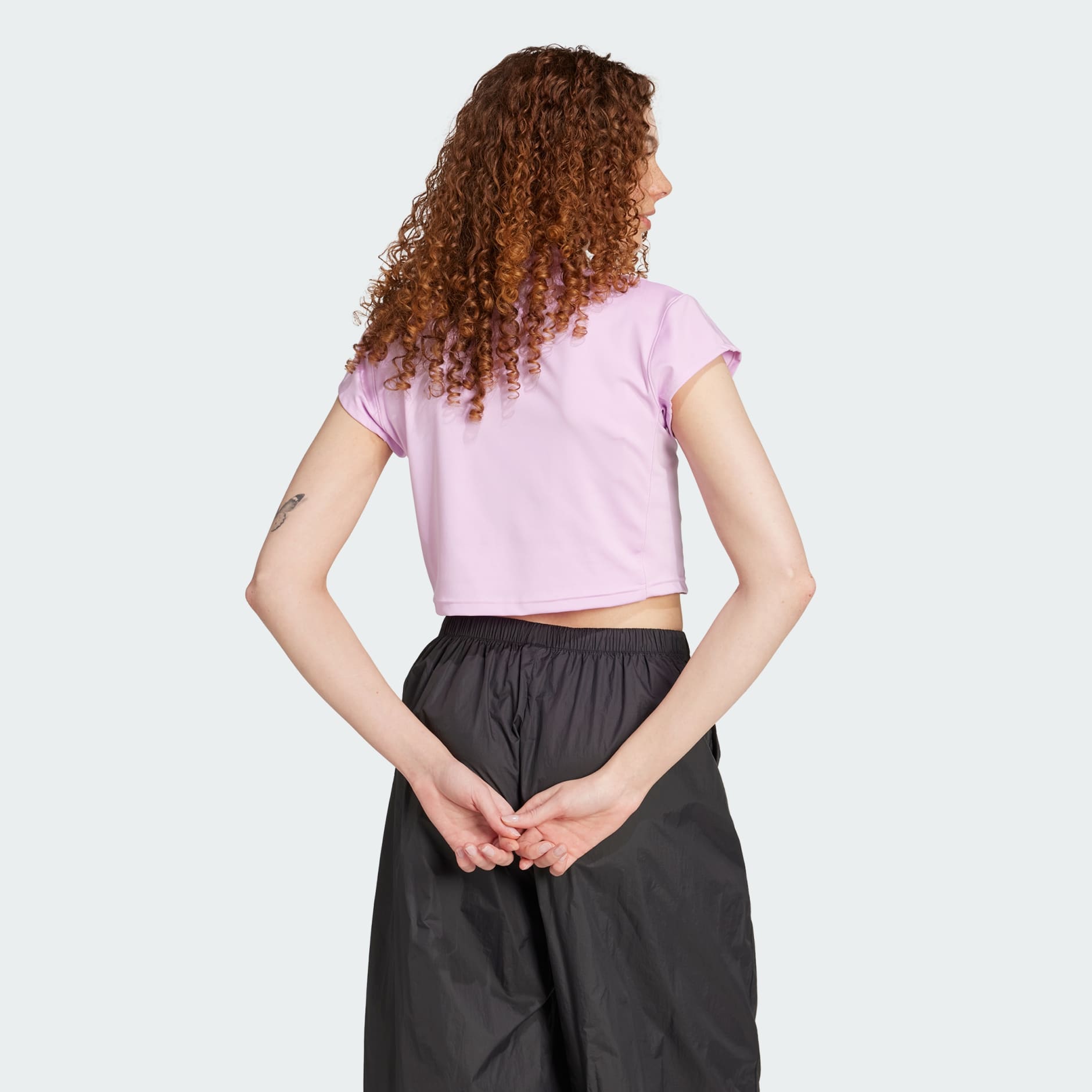 CLOTHING - City Escape Baby Tee - Purple | adidas Oman