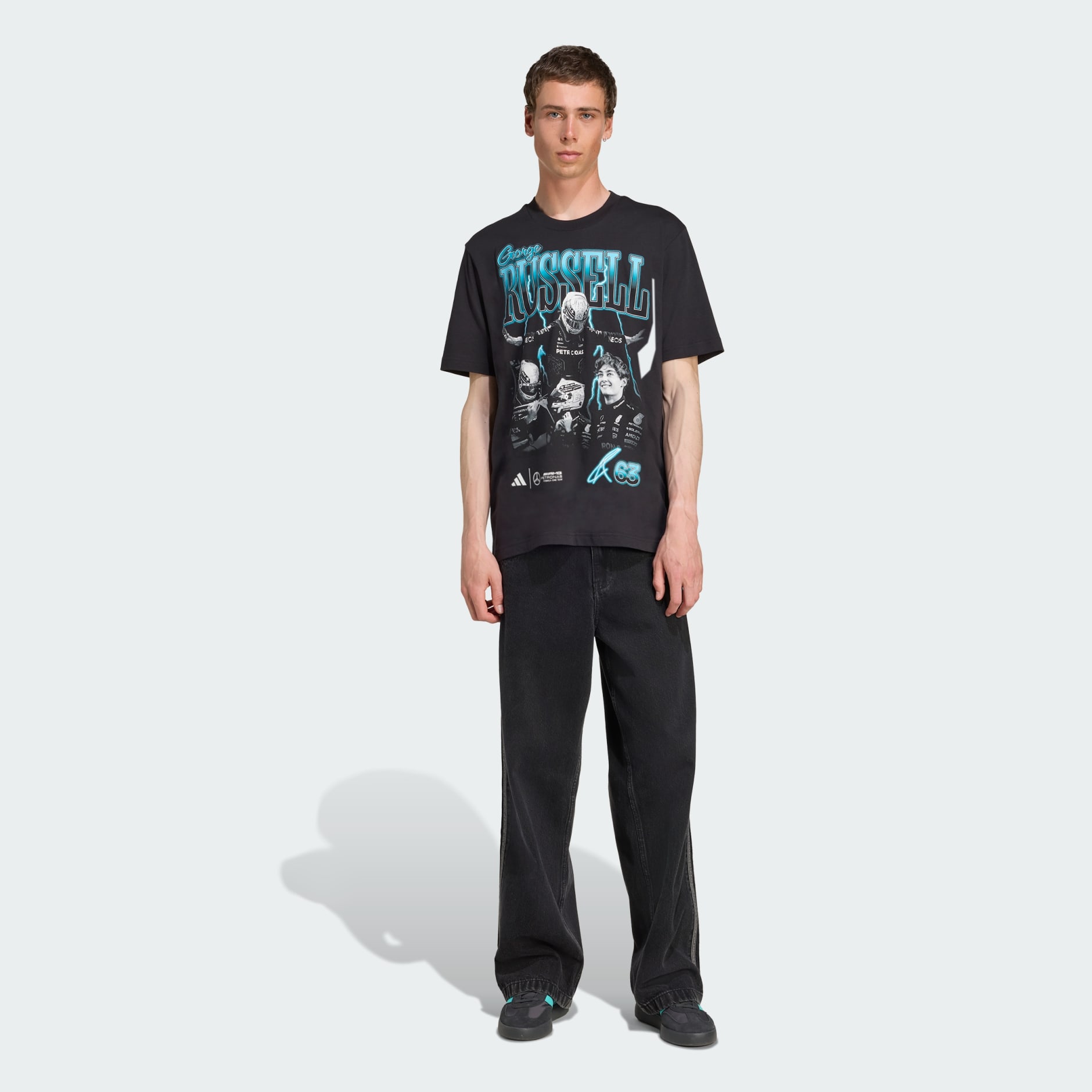 Tricou cu imprimeu Mercedes - AMG Petronas Formula One Team George Russell