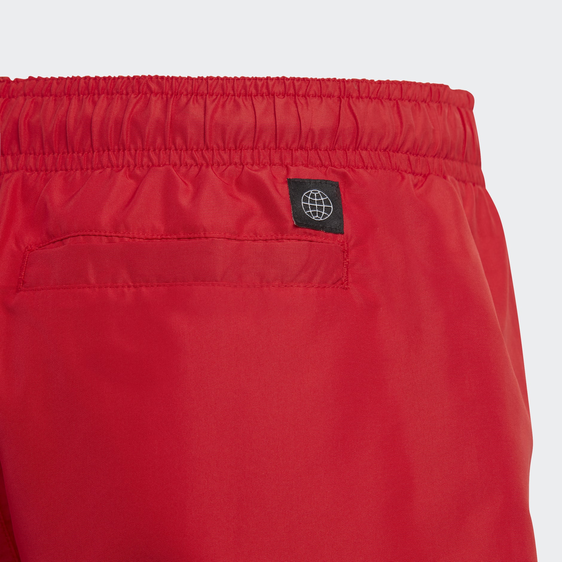 adidas Logo CLX Swim Shorts - Red | adidas LK