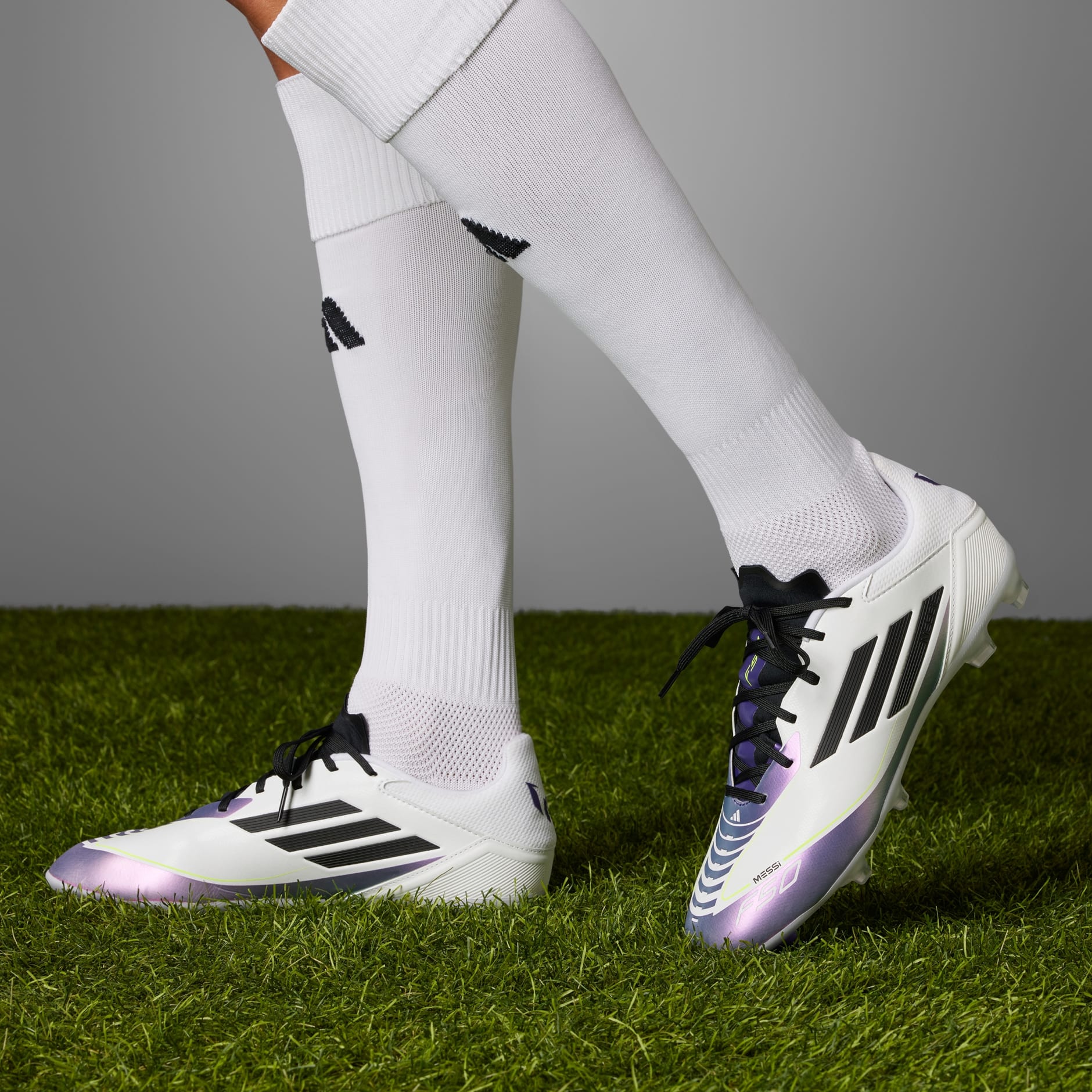 Messi white boots hotsell