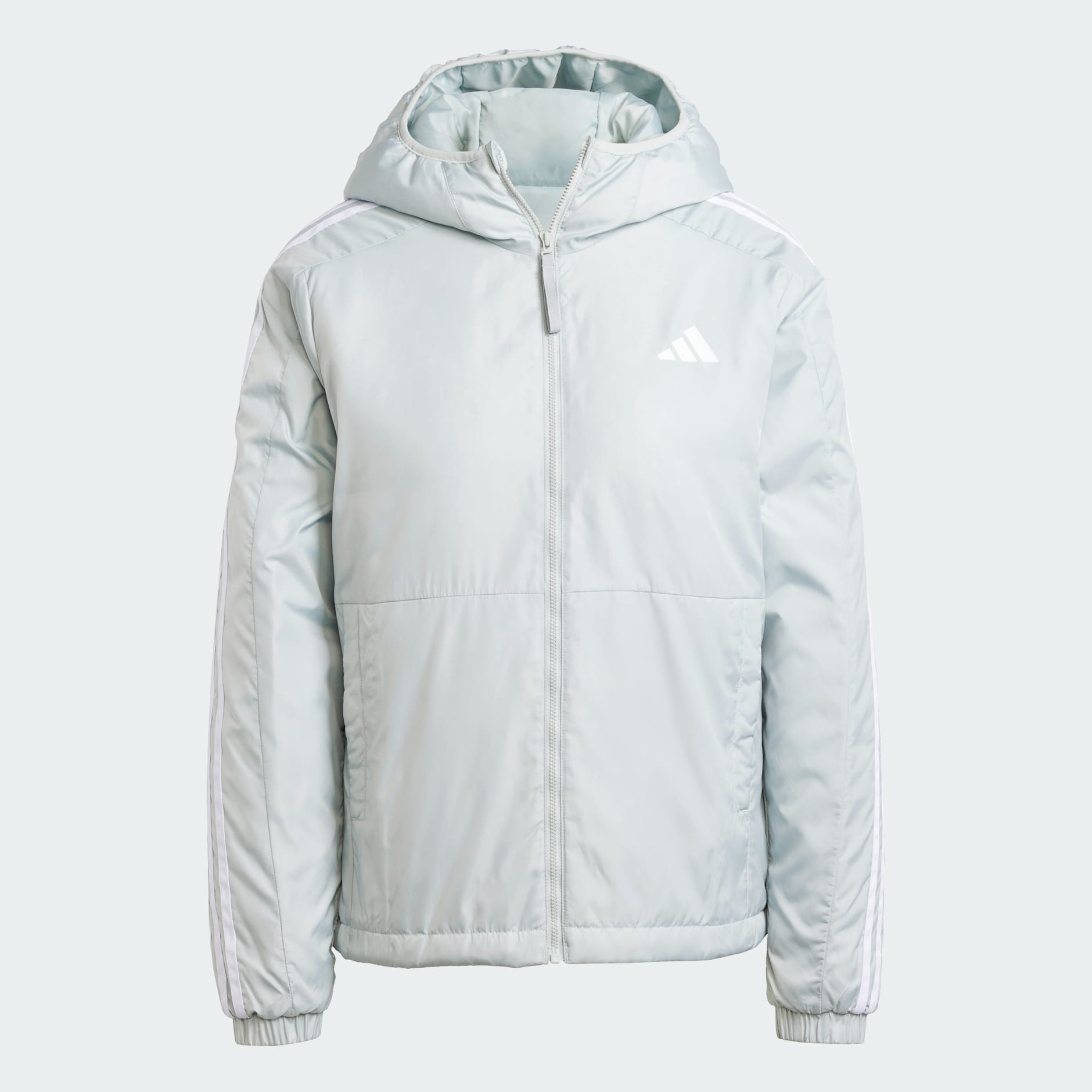 Essentials 3-Stripes Insulation Hooded Jacket