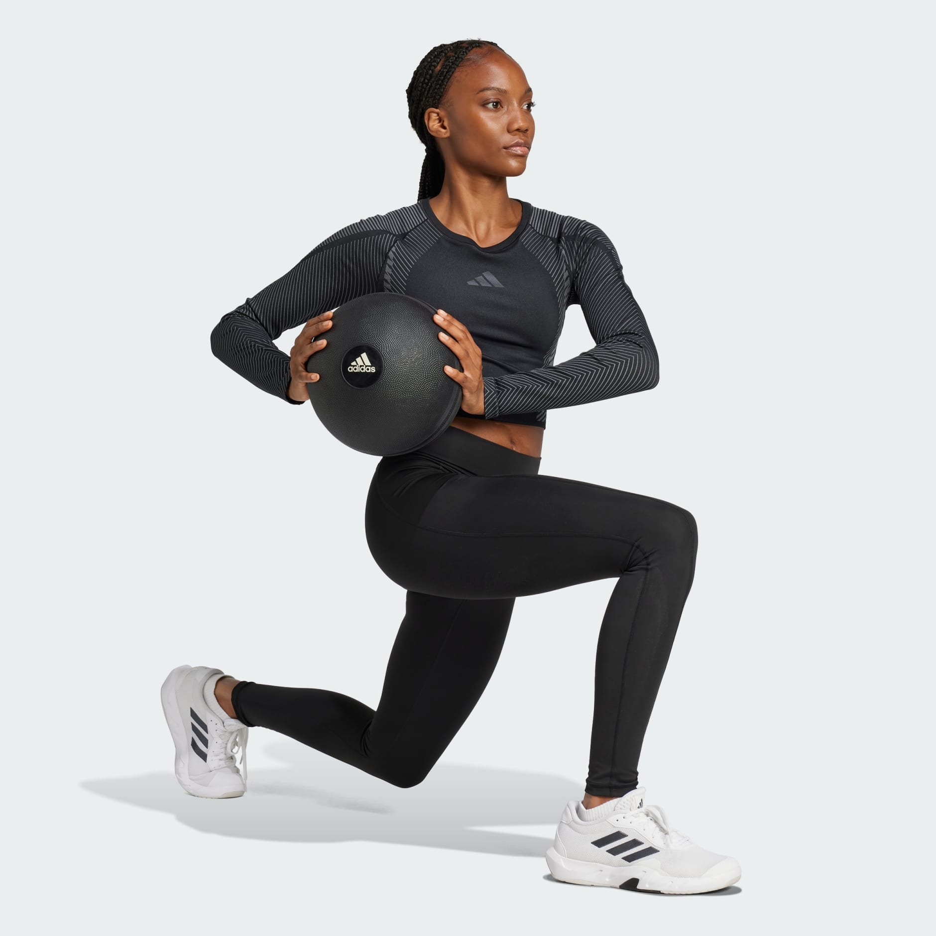 Seamless Knitted Long Sleeve Tee