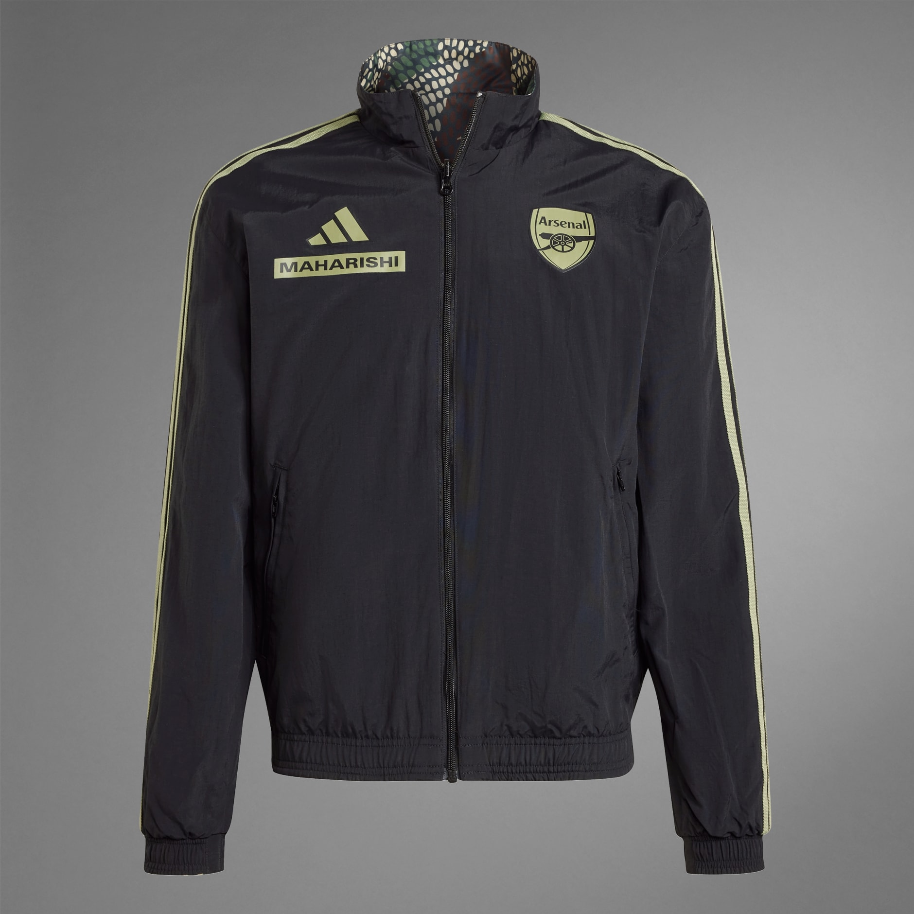 Arsenal black adidas sales jacket