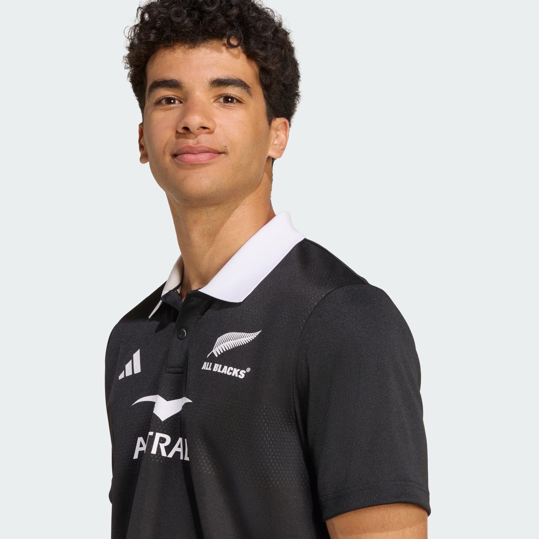 Tricou polo pentru suporteri All Blacks
