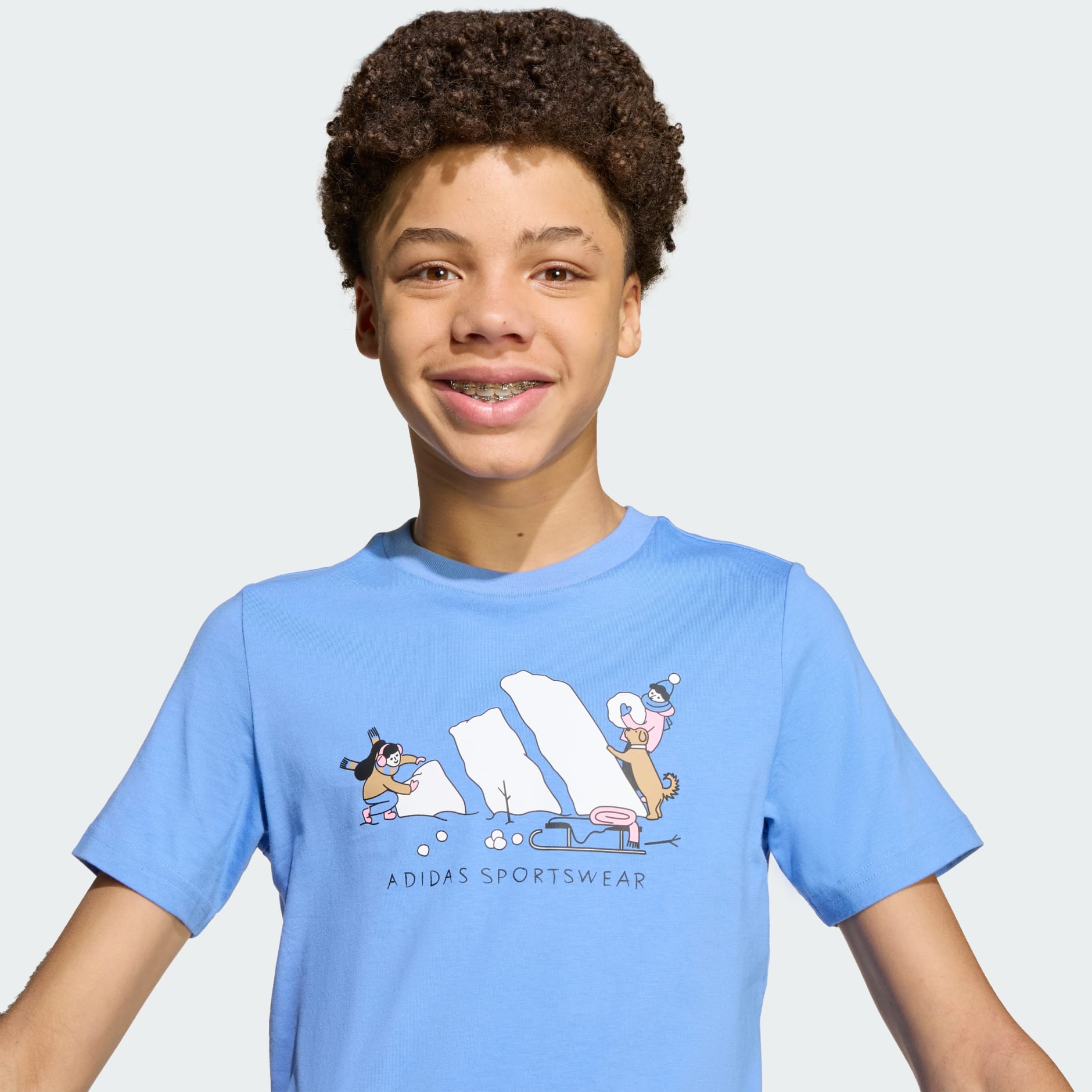 Winter Sports Graphic Tee Kids