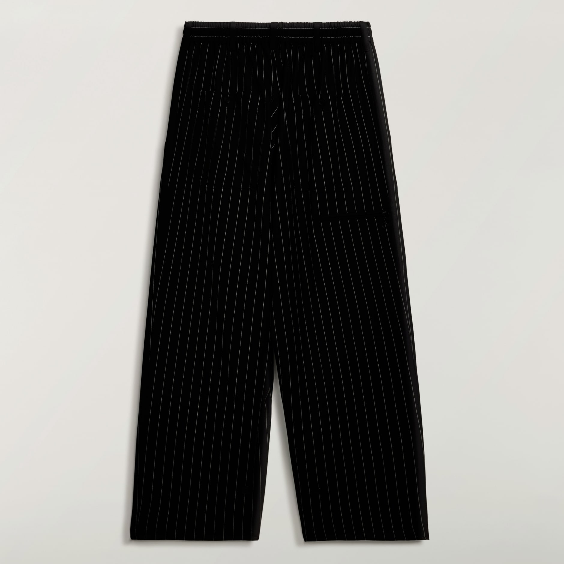 VUNENE HLAČE &Scaron;IROKIH NOGAVICA Y-3 PINSTRIPE REFINED