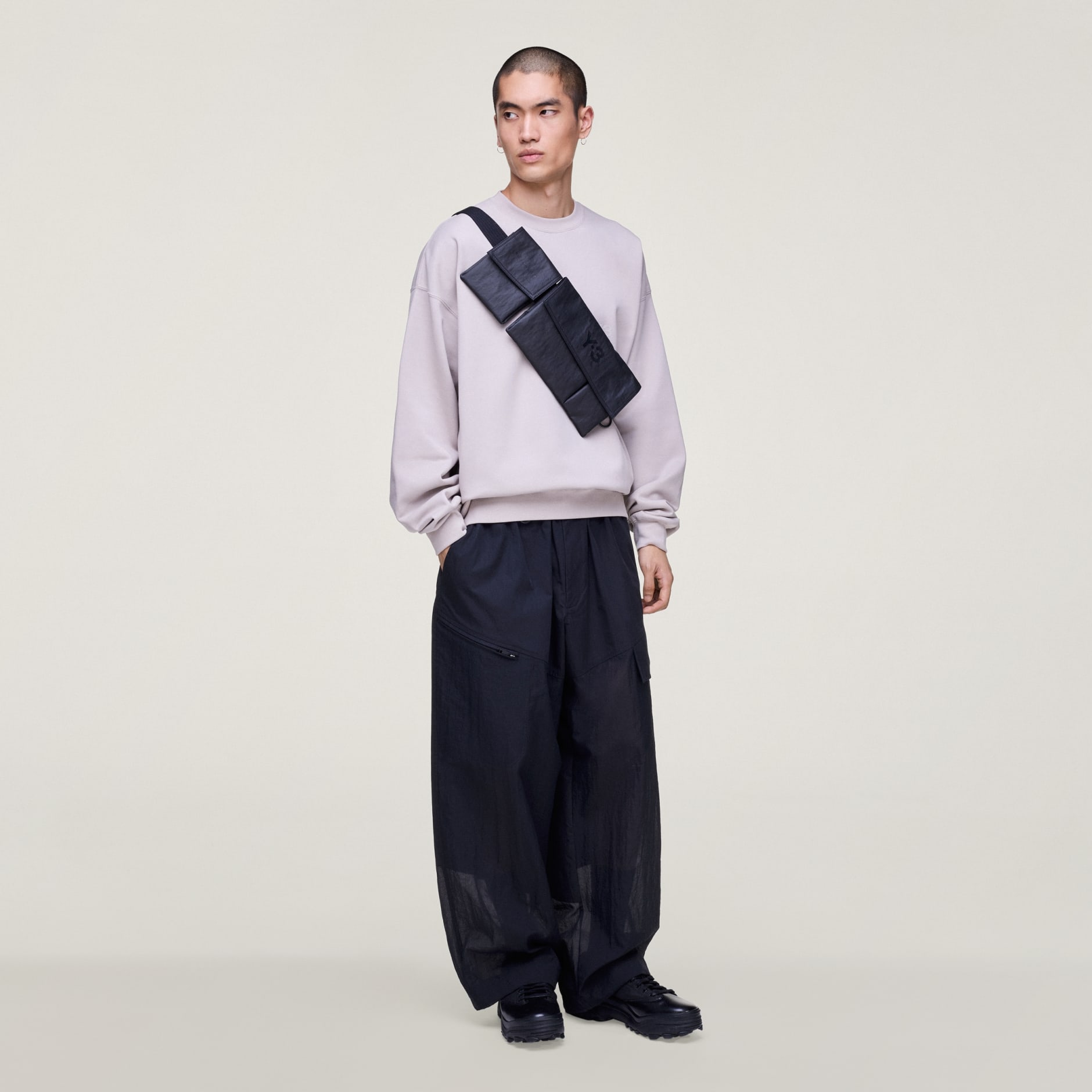 Y-3 Brushed Terry Crew Sweatshirt