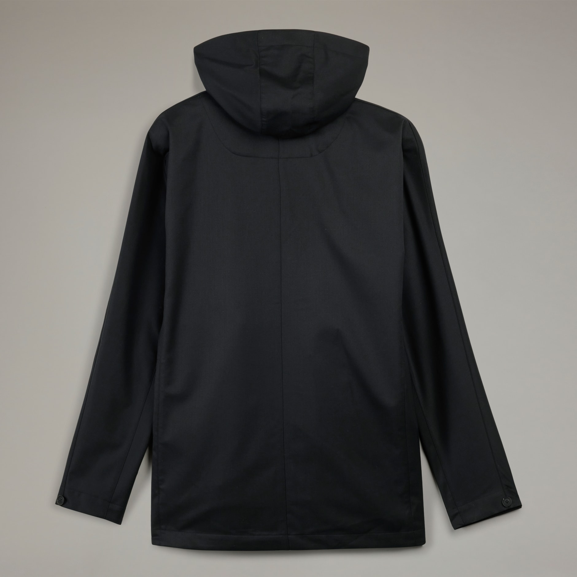 Y-3 Refined Wool Hooded Top - 3-Stripes