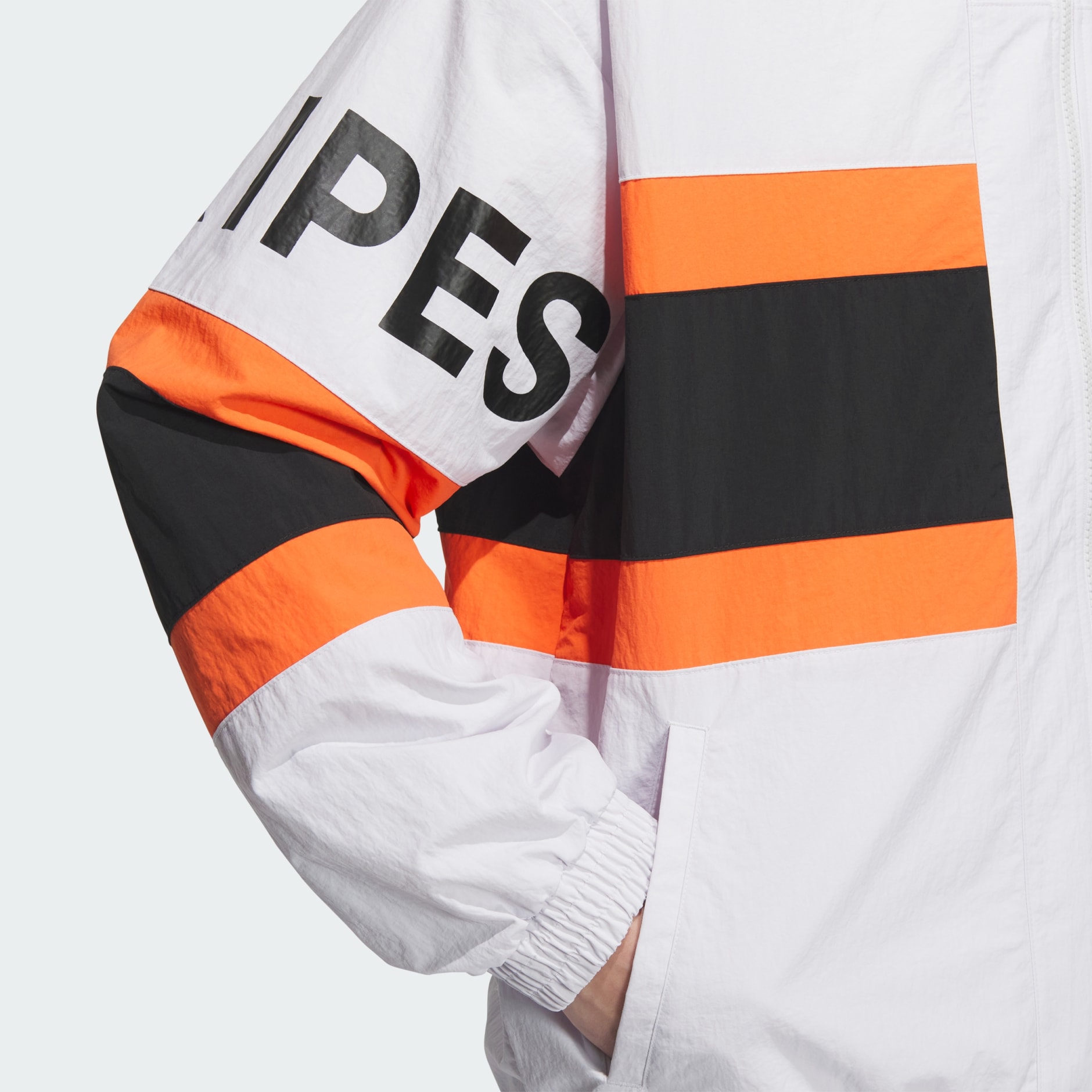 Wording Pack Loose Fit Mesh-Lined Woven Jacket