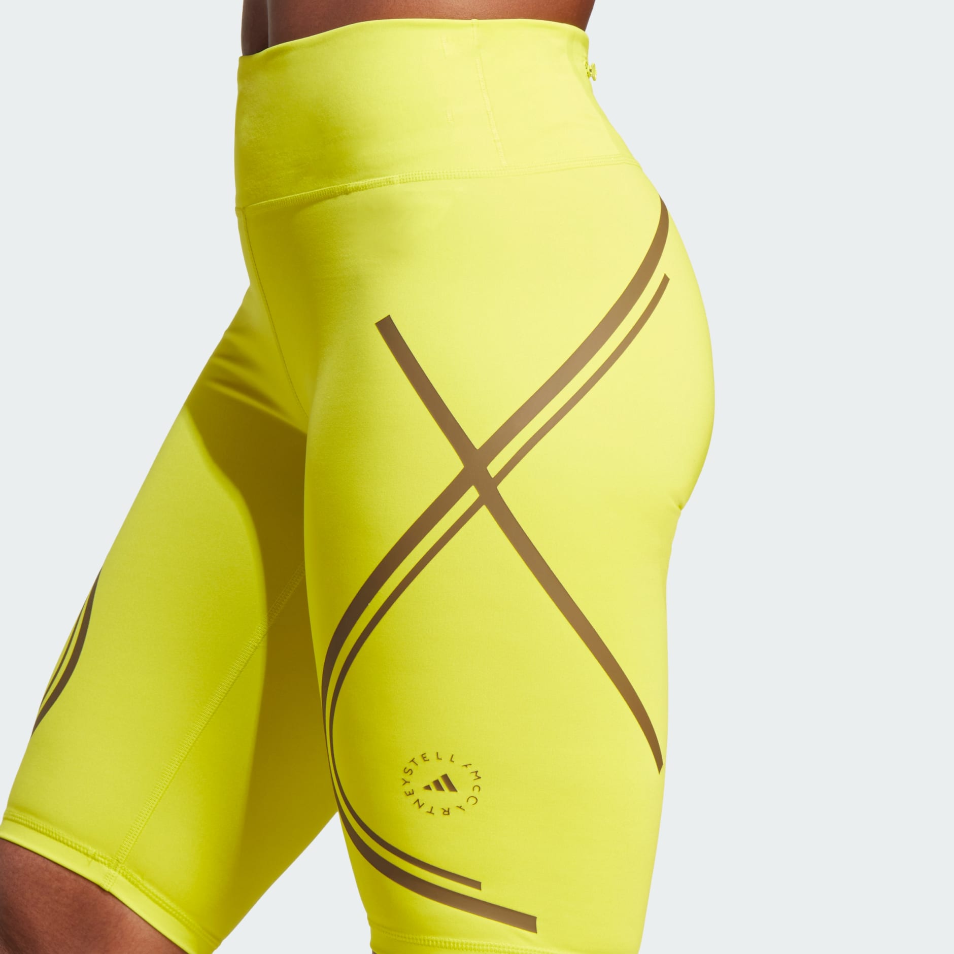 Women's Clothing - adidas by Stella McCartney TruePace Running Bike Leggings  - Green