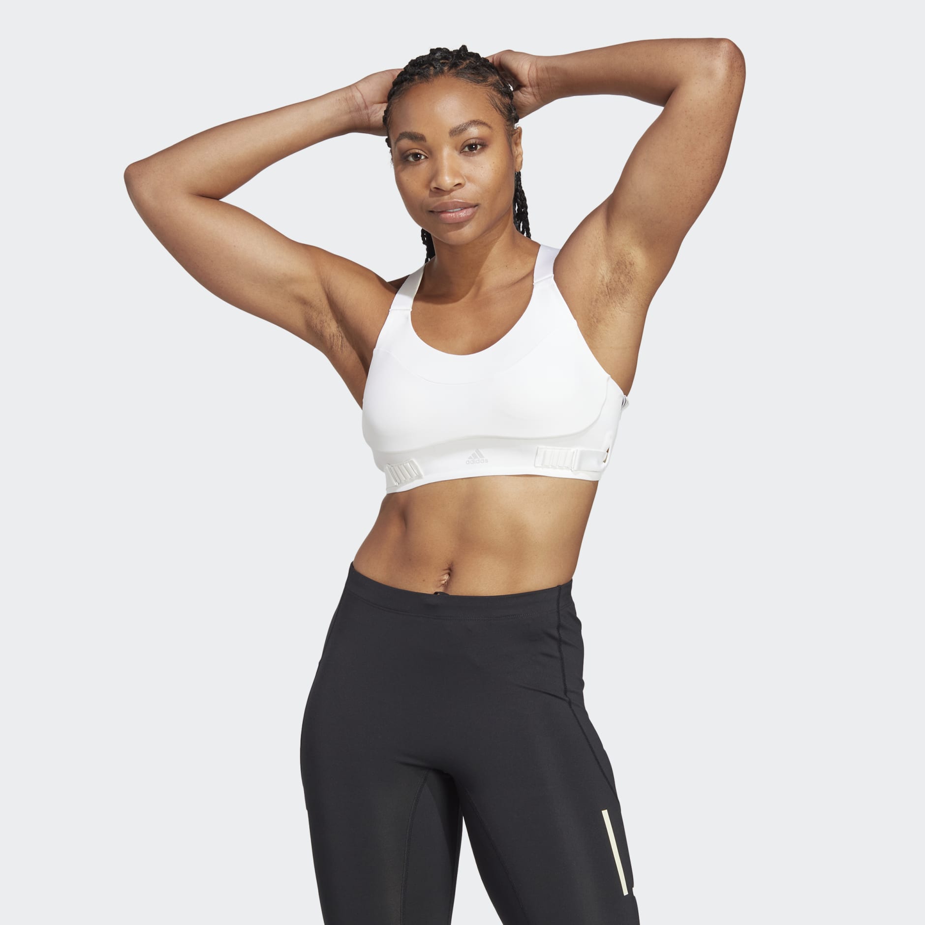 Women One Shoulder Sports Bra One Strap Bra Sports Tank Tops for Yoga Gym  Running Workout, White, XL