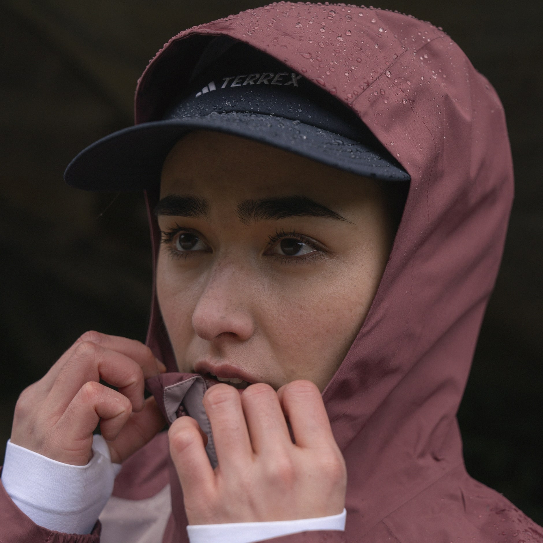 CLOTHING - Terrex Multi 2L RAIN.RDY Jacket - Purple | adidas Oman