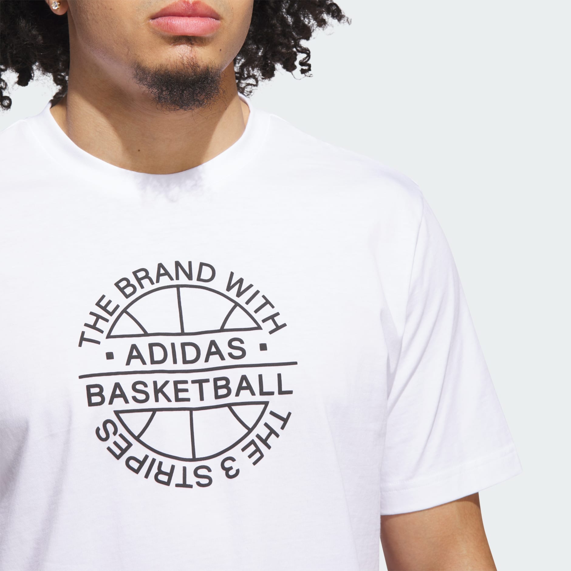 Basketball Emblem Graphic Tee