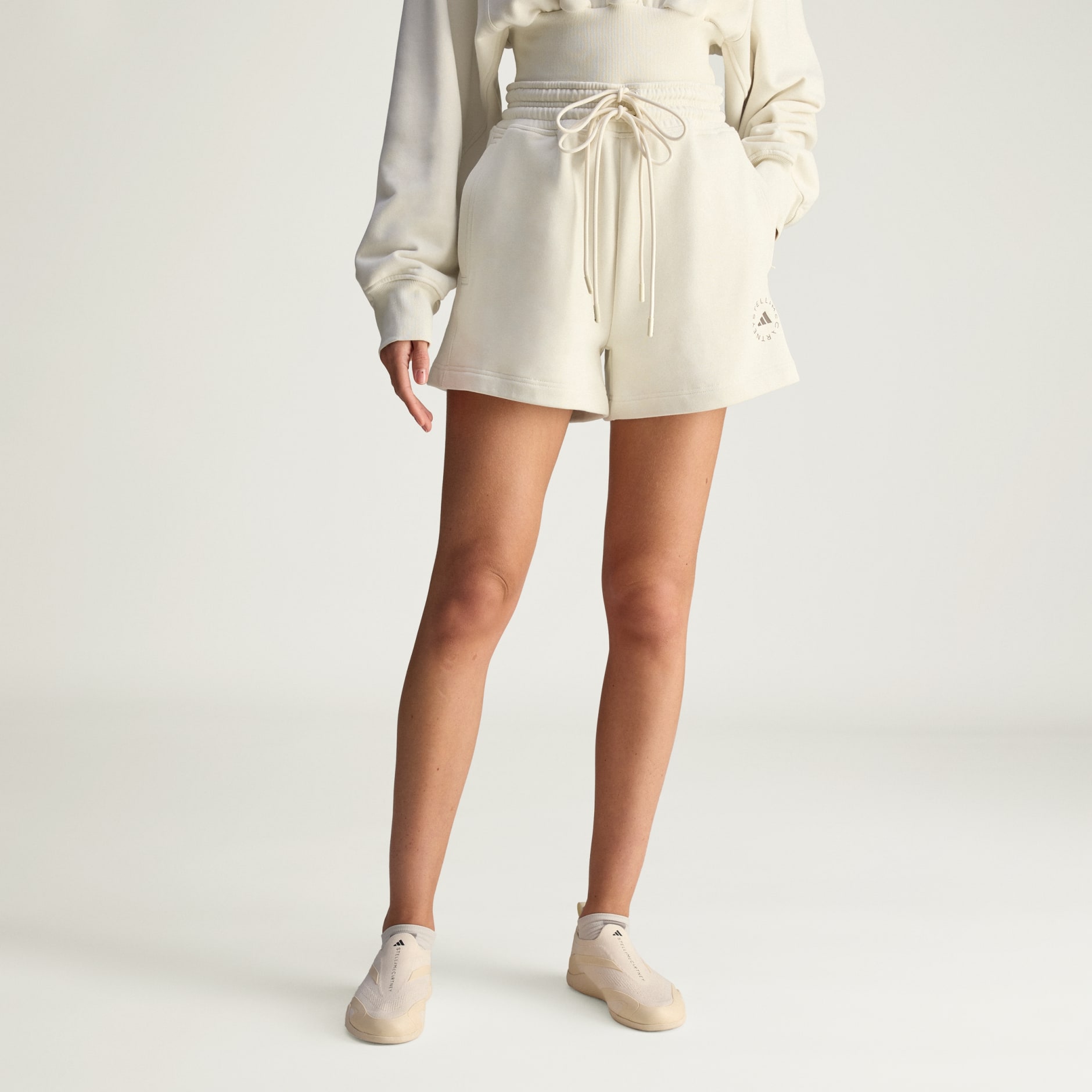 【送料&関税込】Stella McCartney Shorts In Beige Wool All products - adidas by Stella McCartney TrueCasuals Terry