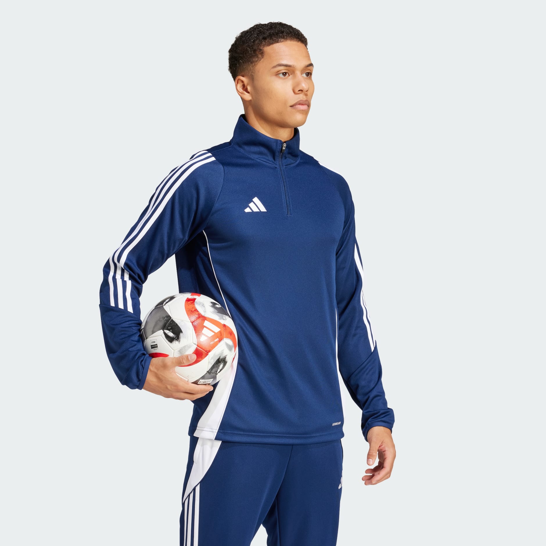 Clothing - Tiro 24 Training Top - Blue | adidas South Africa