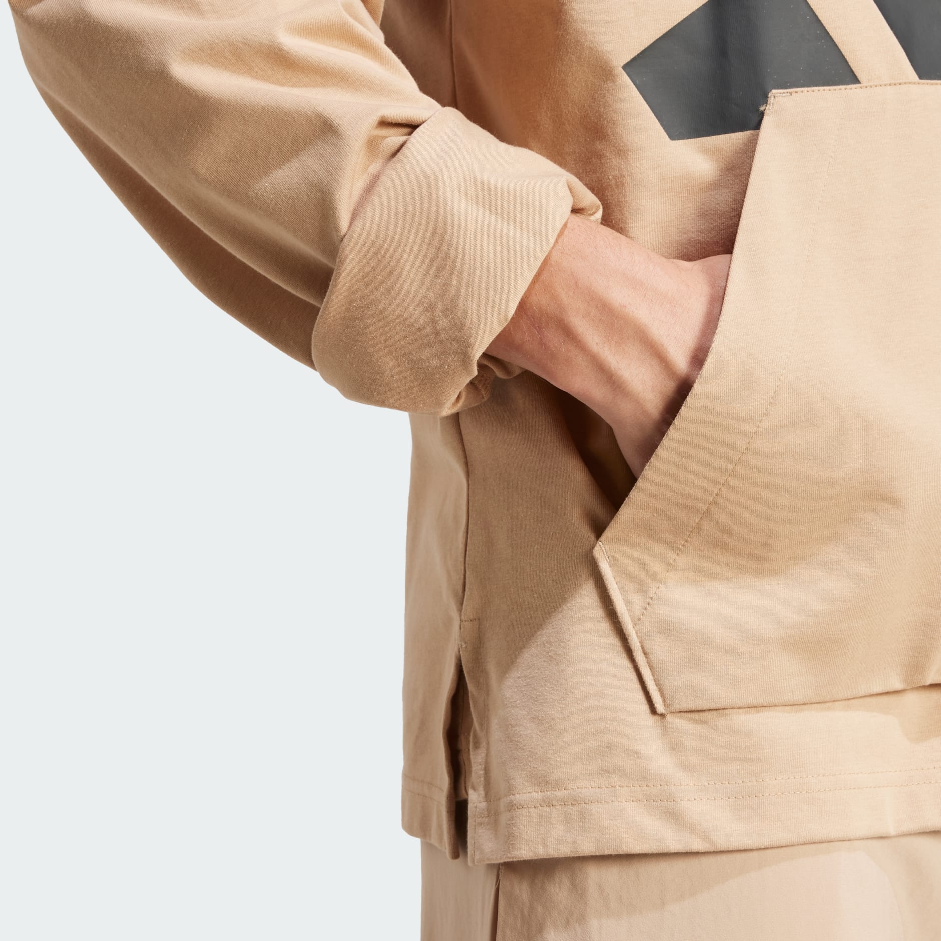 Essentials Big Logo Single Jersey Hoodie