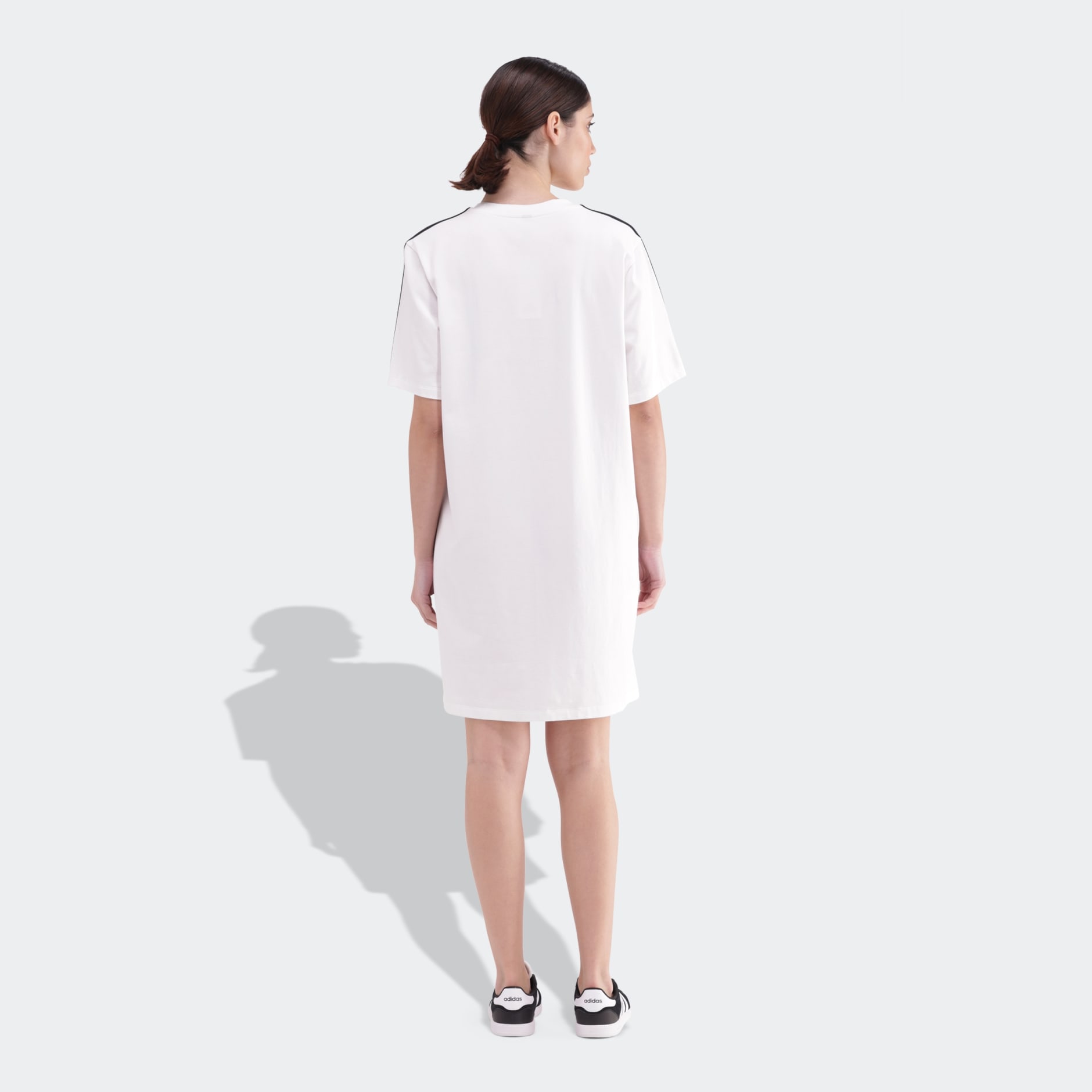 Essentials 3-Stripes Single Jersey Boyfriend Tee Dress