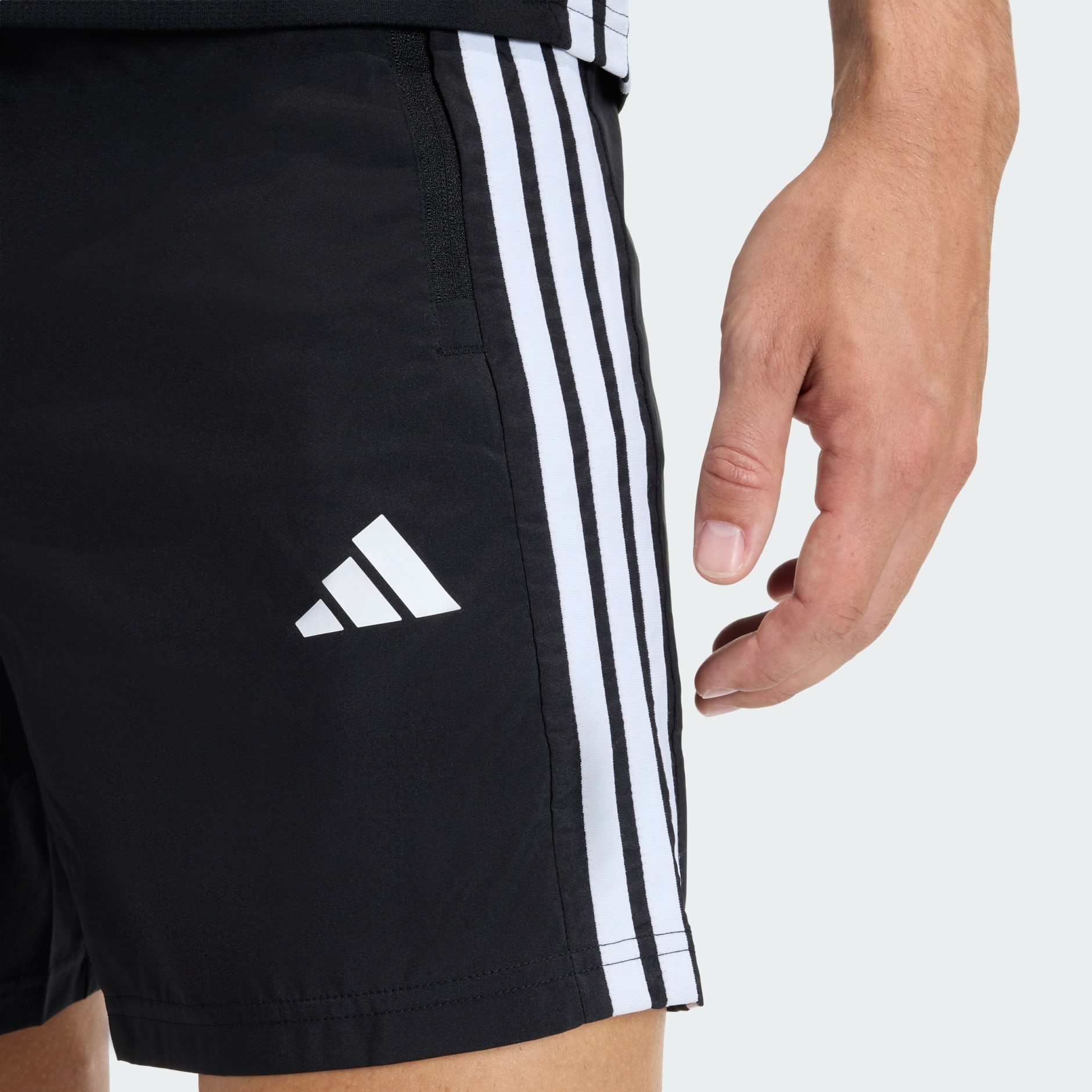 Workout Essentials Base 3 Stripes Woven Short