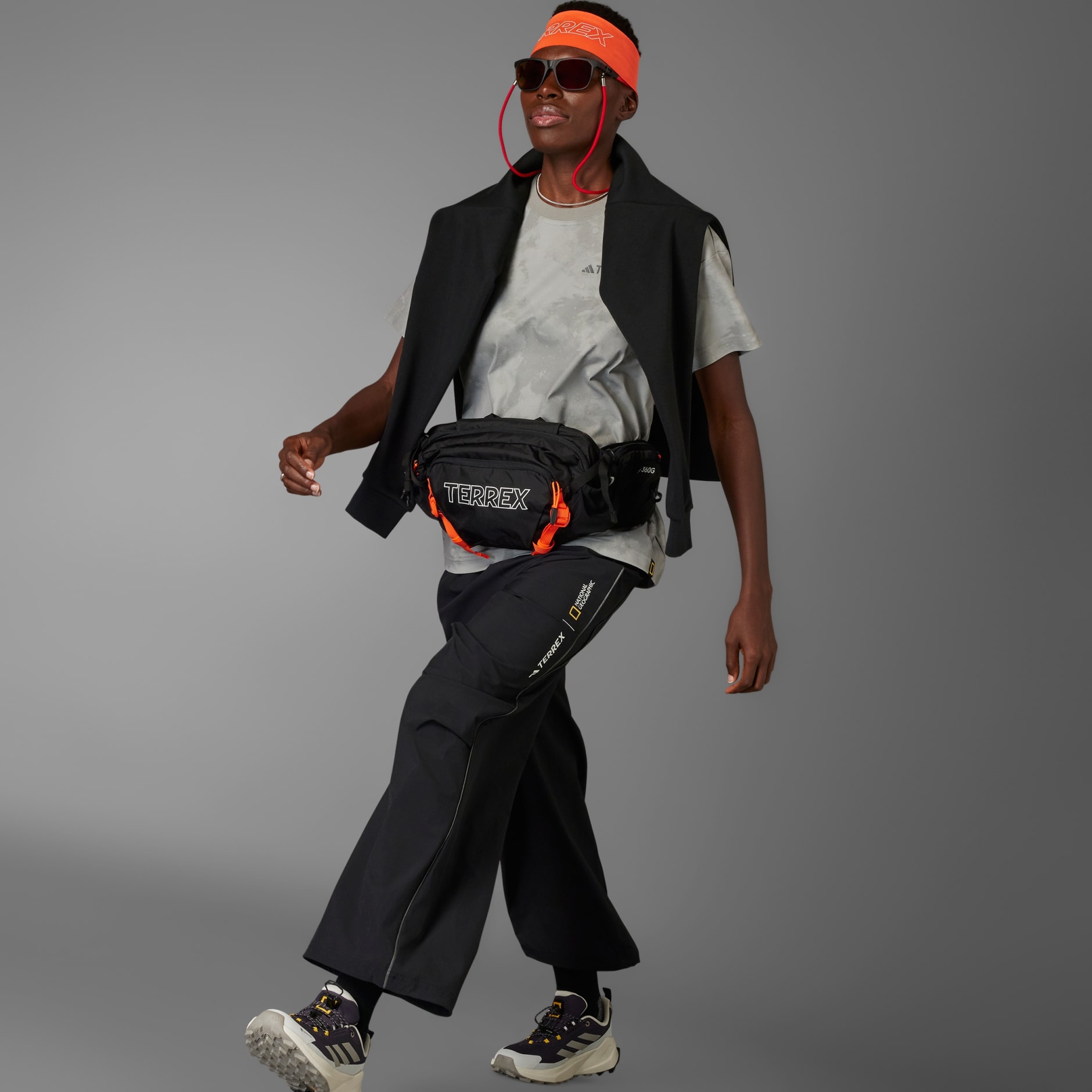 adidas 迪士尼國家地理 UF AEROREADY 圖案 T 恤