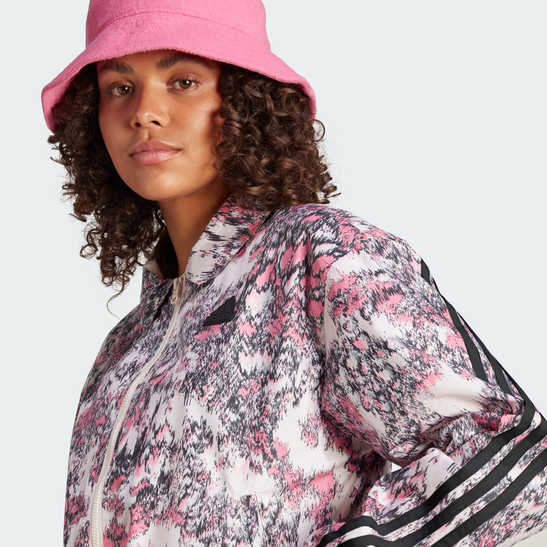 Women's Clothing - Future Icons 3-Stripes Woven Windbreaker - Pink 