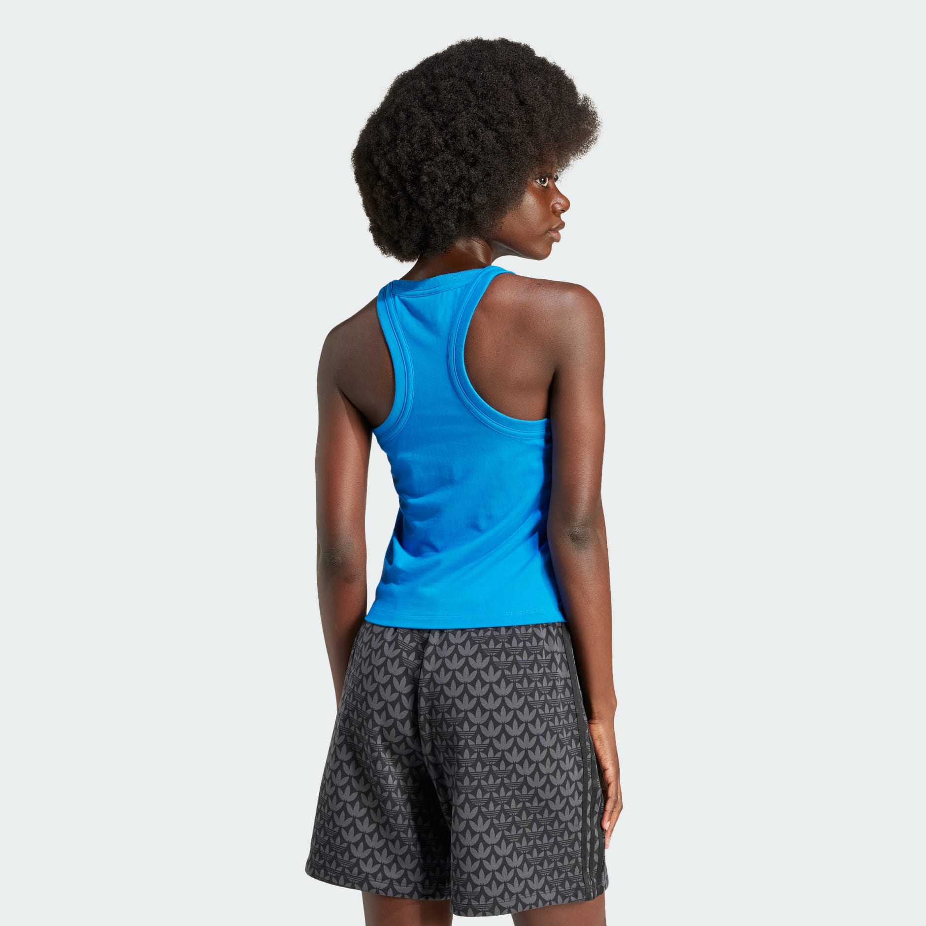 Clothing - Premium Essentials Tank Top - Blue | adidas South Africa