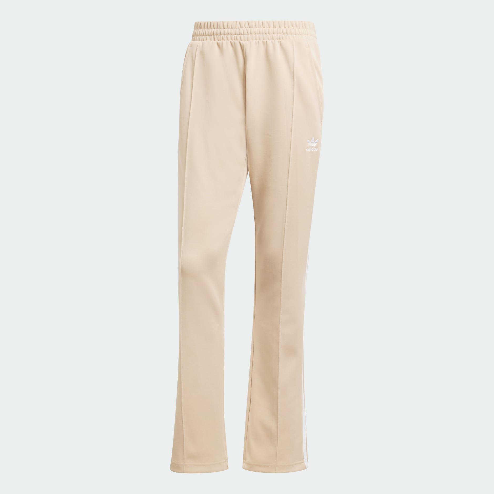 Adidas beige track pants best sale