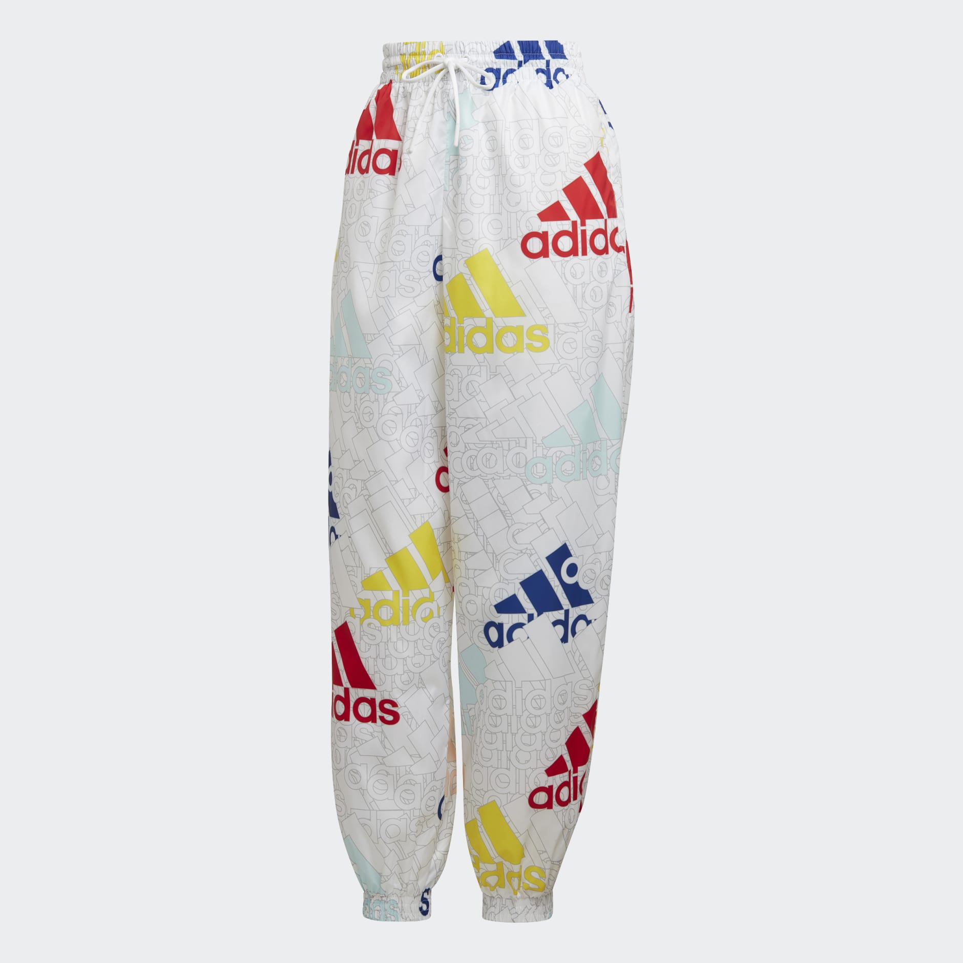 Essentials Multi-Colored Logo Loose Fit Woven Pants