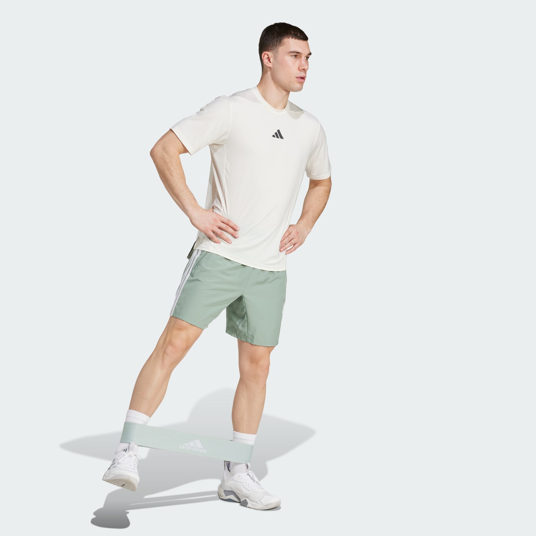 Essentials Training 3-Stripes Woven Shorts