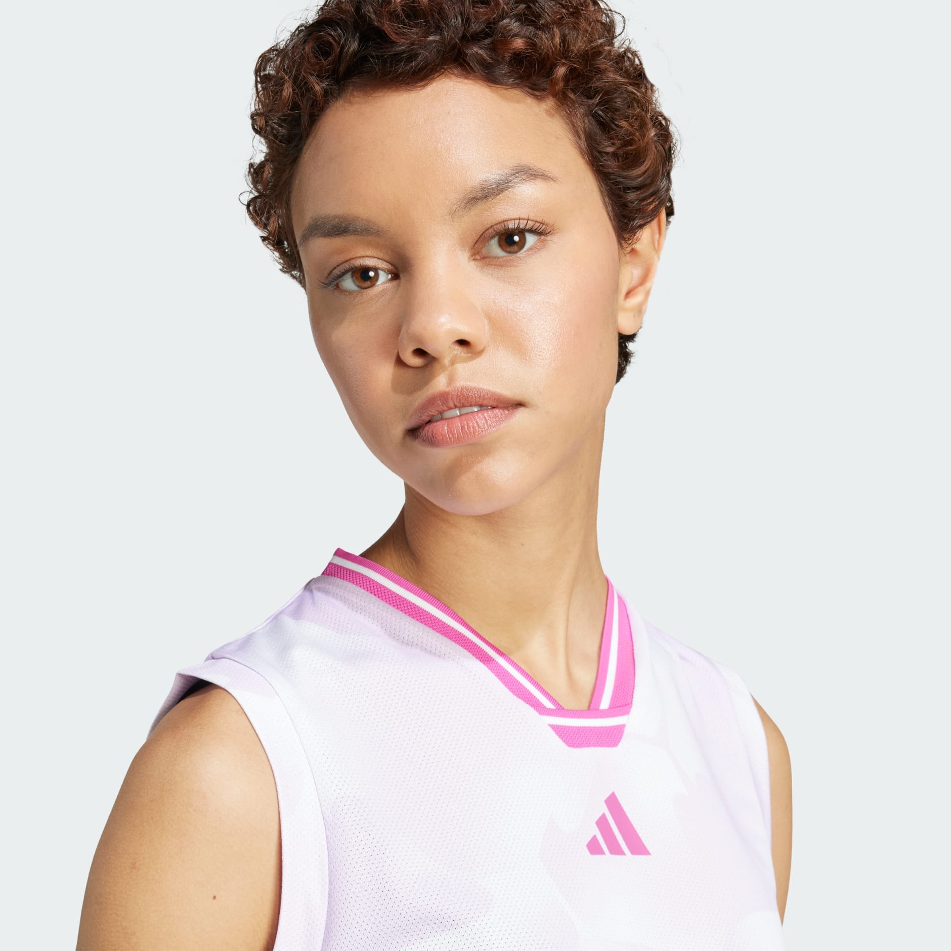 Tiro Cut 3-Stripes Mesh Tank Top