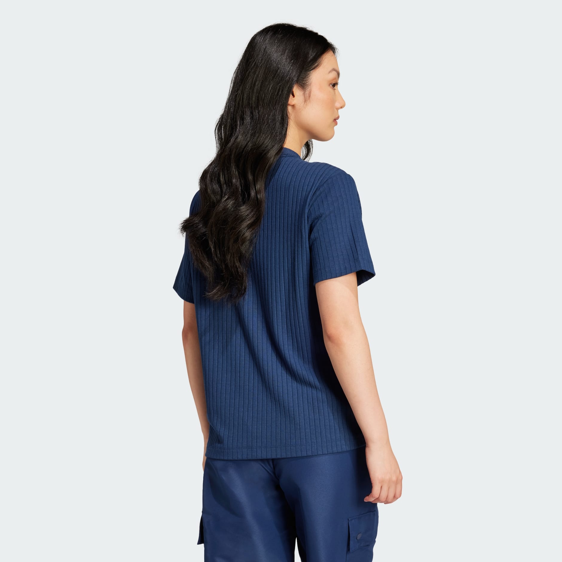 Camiseta Essentials Acanalado Ancho