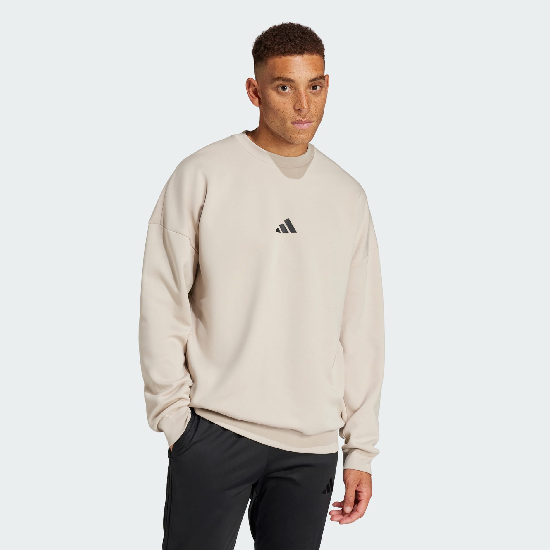 Sweatshirts adidas x Fortnite Future Icons Three Bar Logo Crew Beige adidas Oman