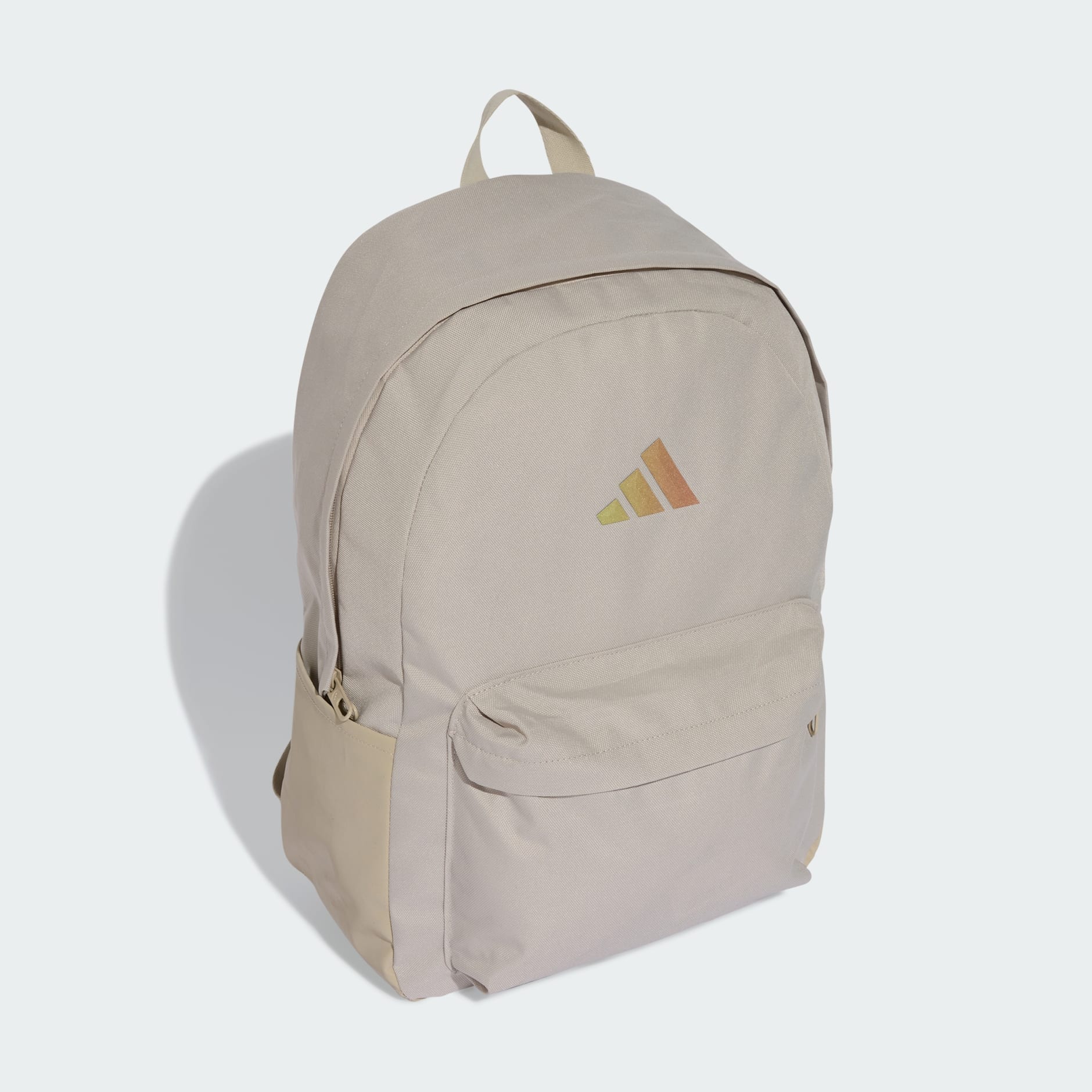 Essentials 3 Bar Logo Backpack - Beige | adidas Hong Kong