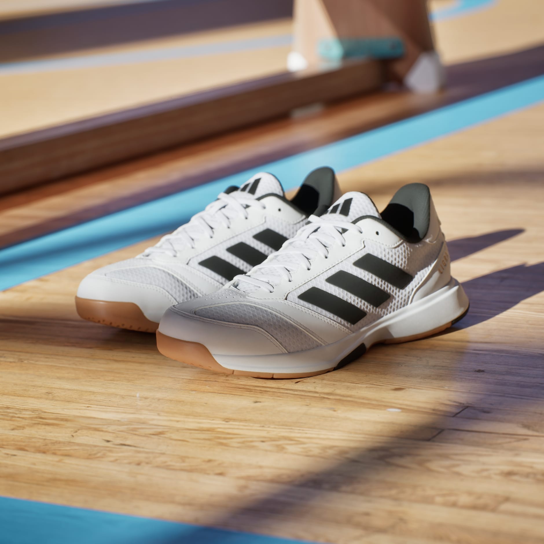 Shoes - Ligra 8 Indoor Shoes - White | adidas Oman