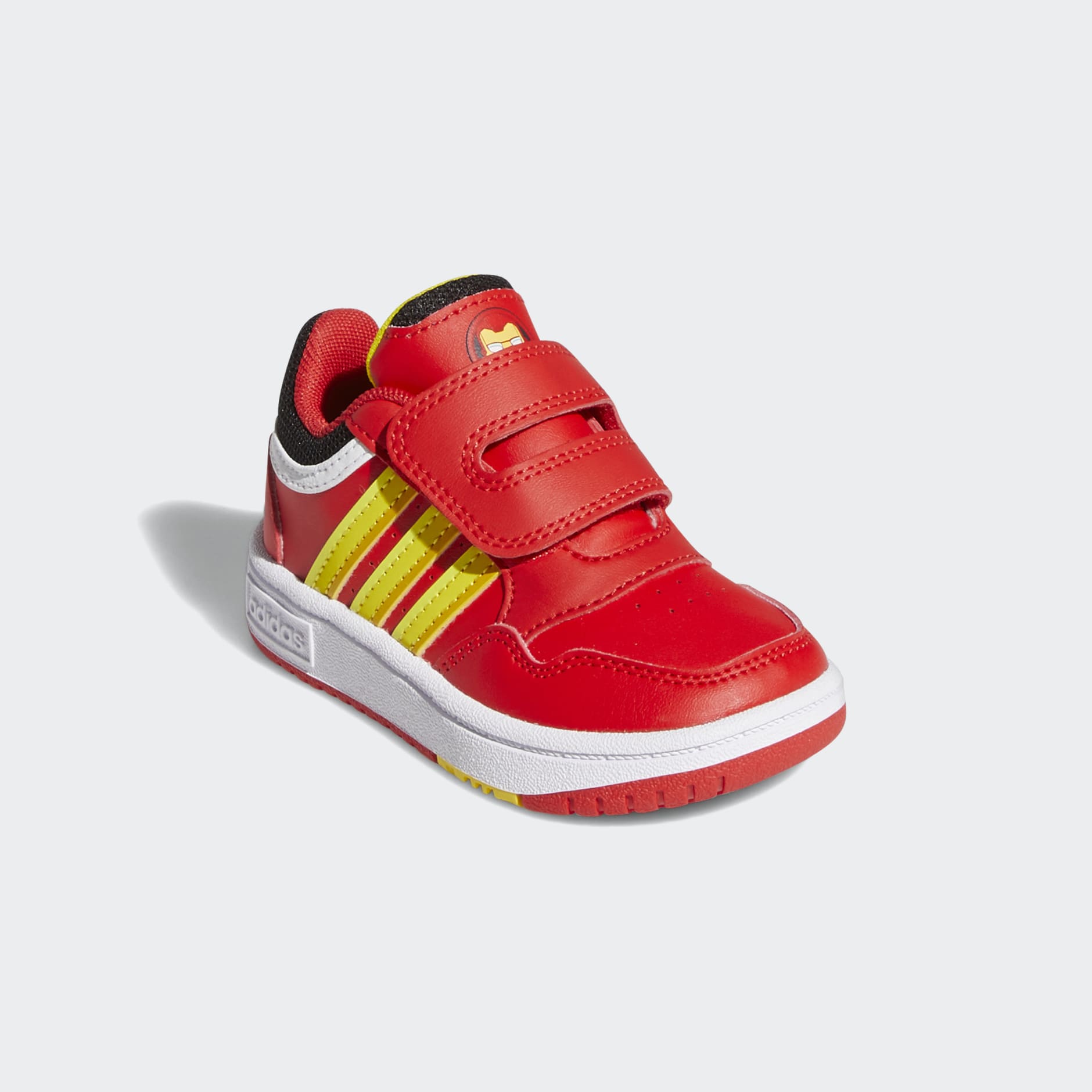 adidas x Marvel Super Hero Adventures Iron Man Hoops 3.0 Shoes