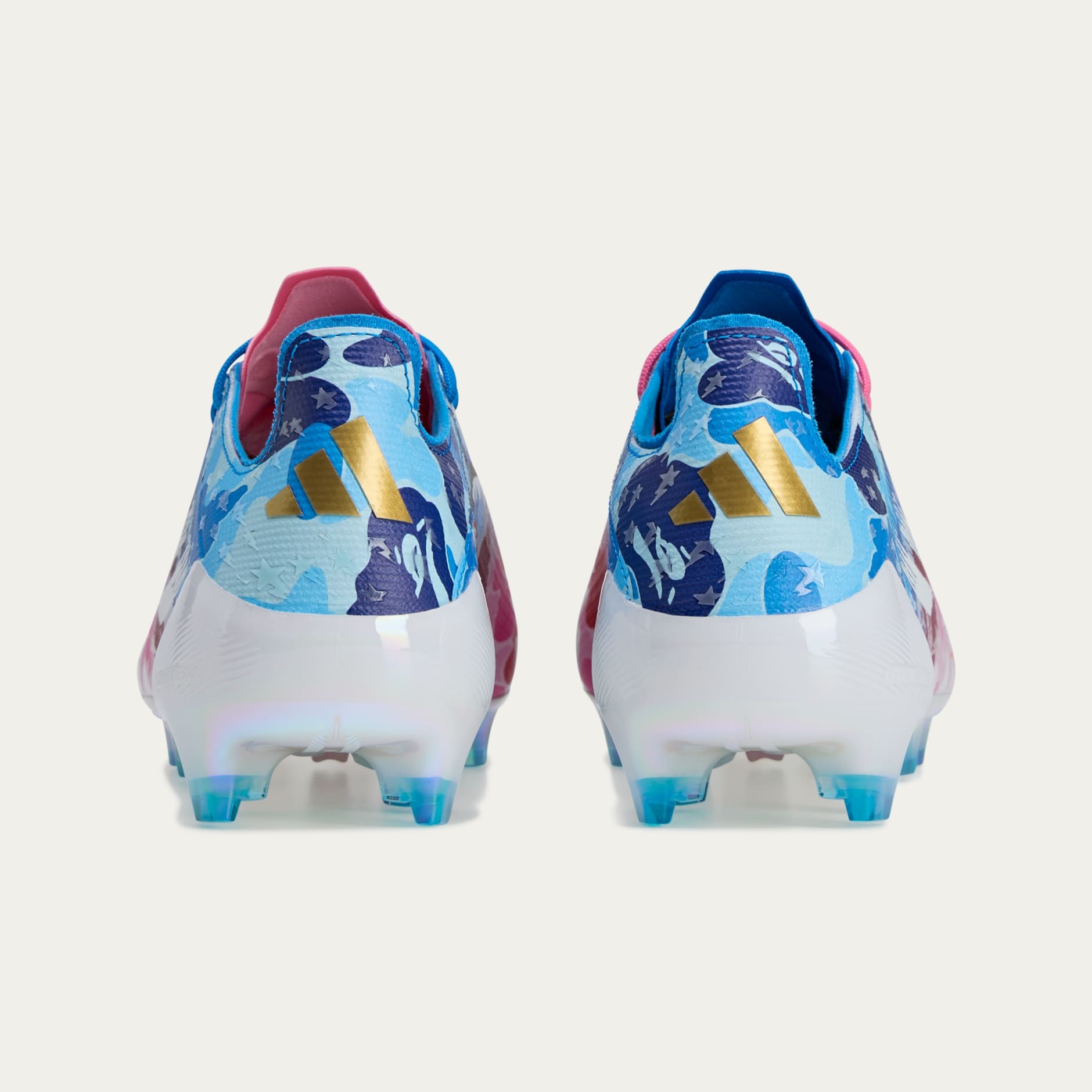 adidas BAPE x adidas F50 Elite Firm Ground Boots - Pink