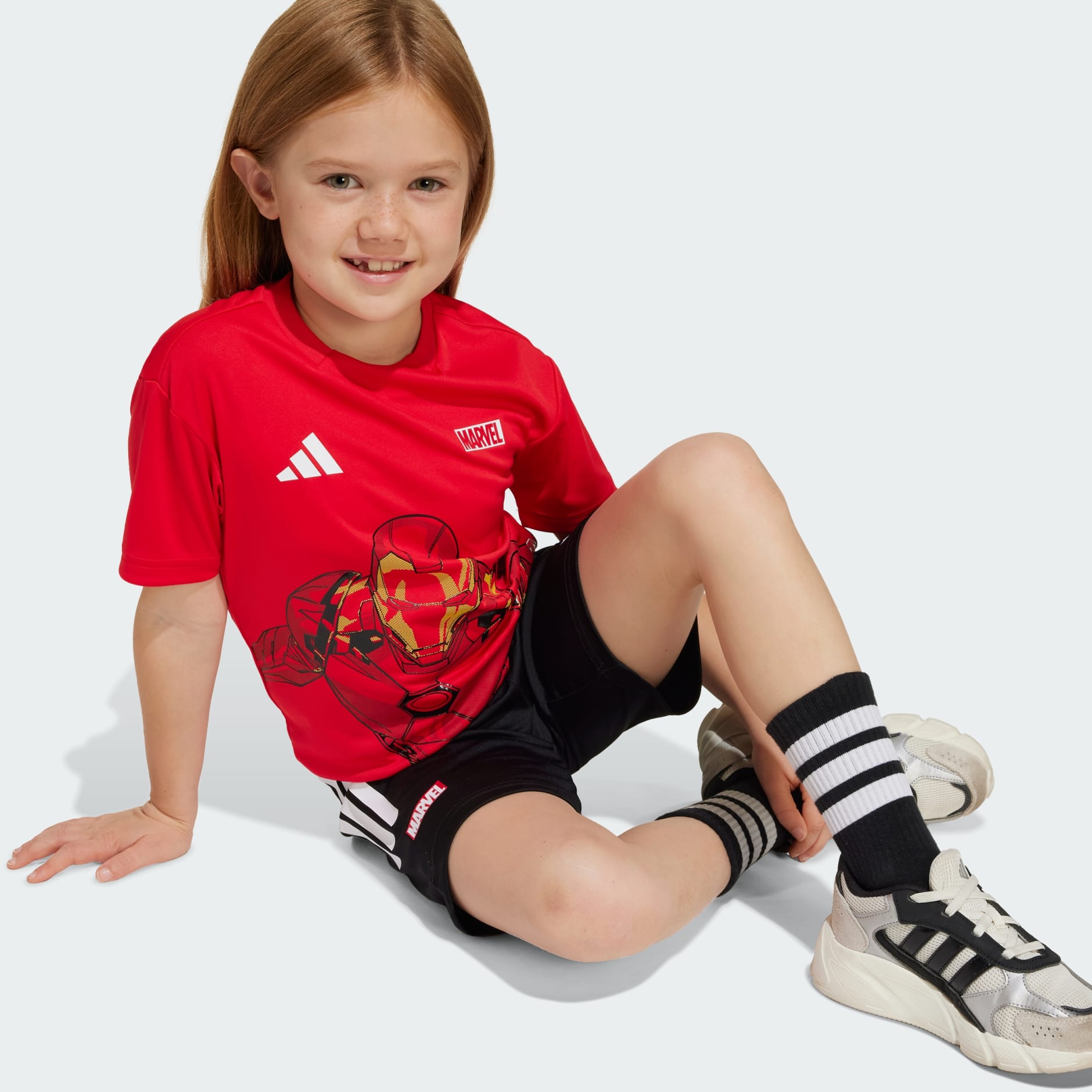 ADIDAS MARVEL IRON-MAN T-SHIRT SET