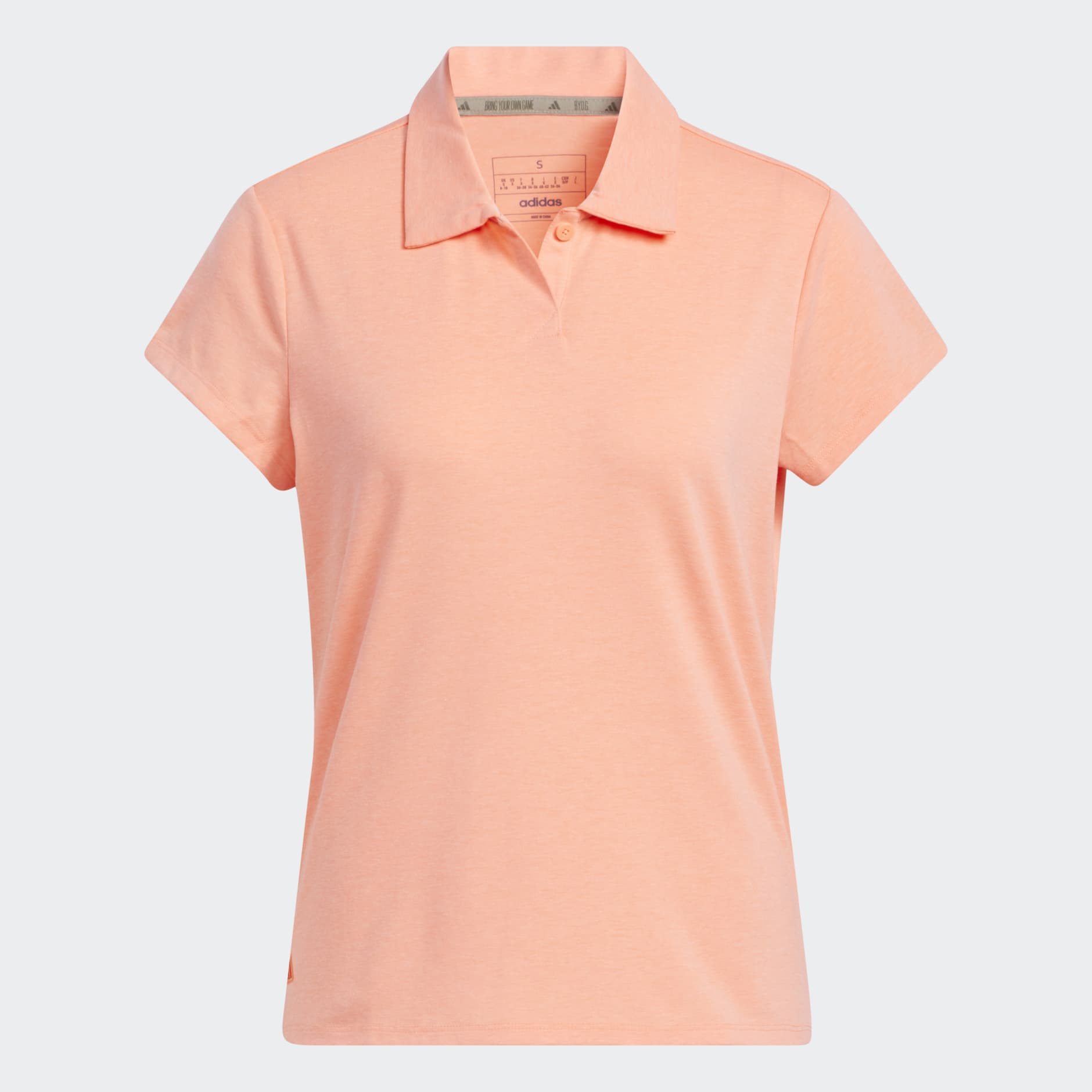 Go To Heathered Golf Polo Shirt