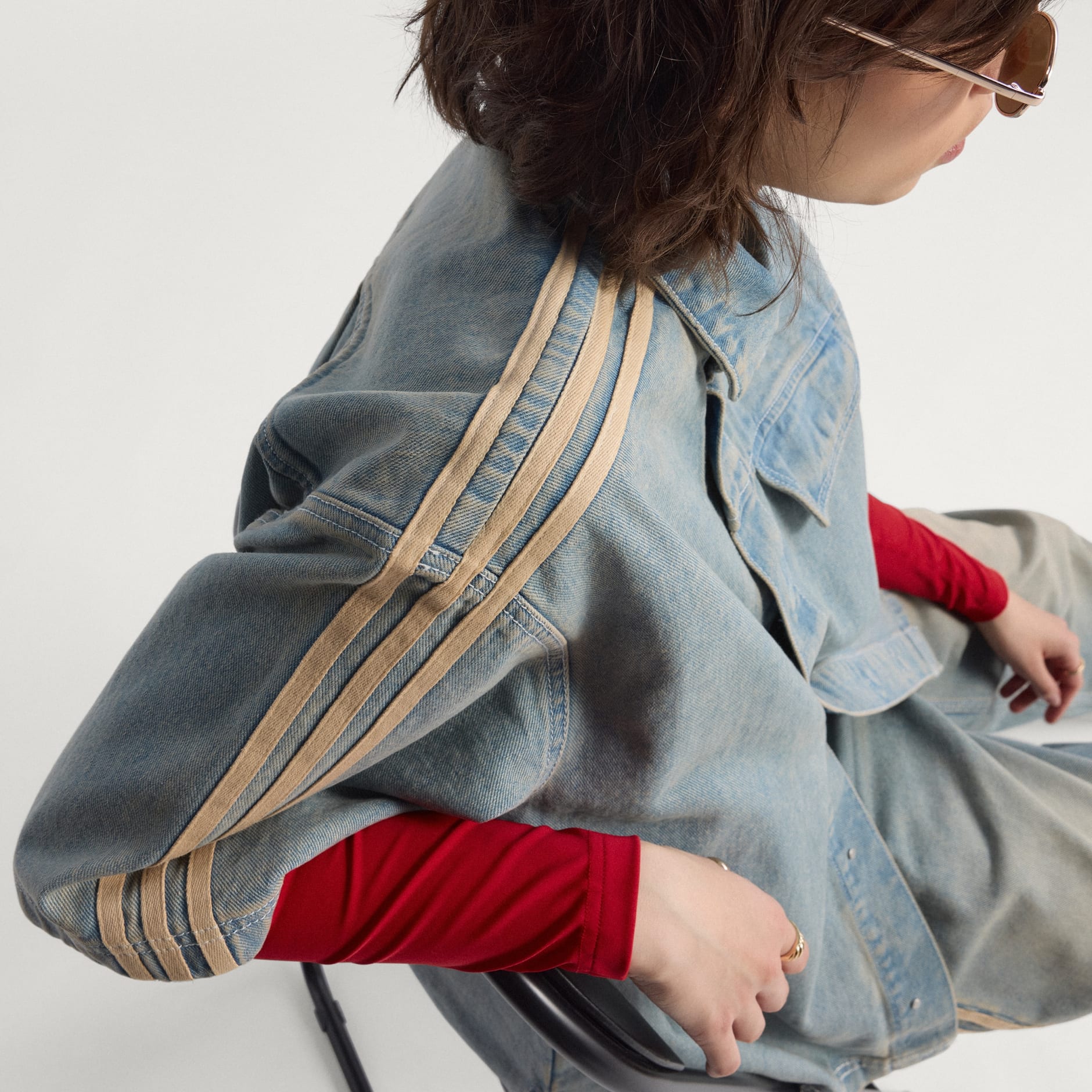 Premium Essentials Denim Shirt Shortsleeve