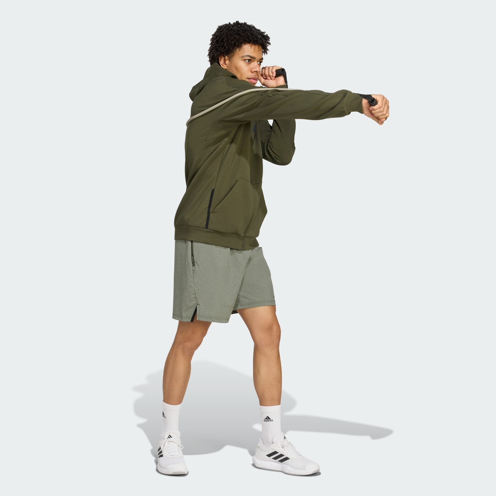 Clothing - Designed for Training Full-Zip Track Jacket - Green