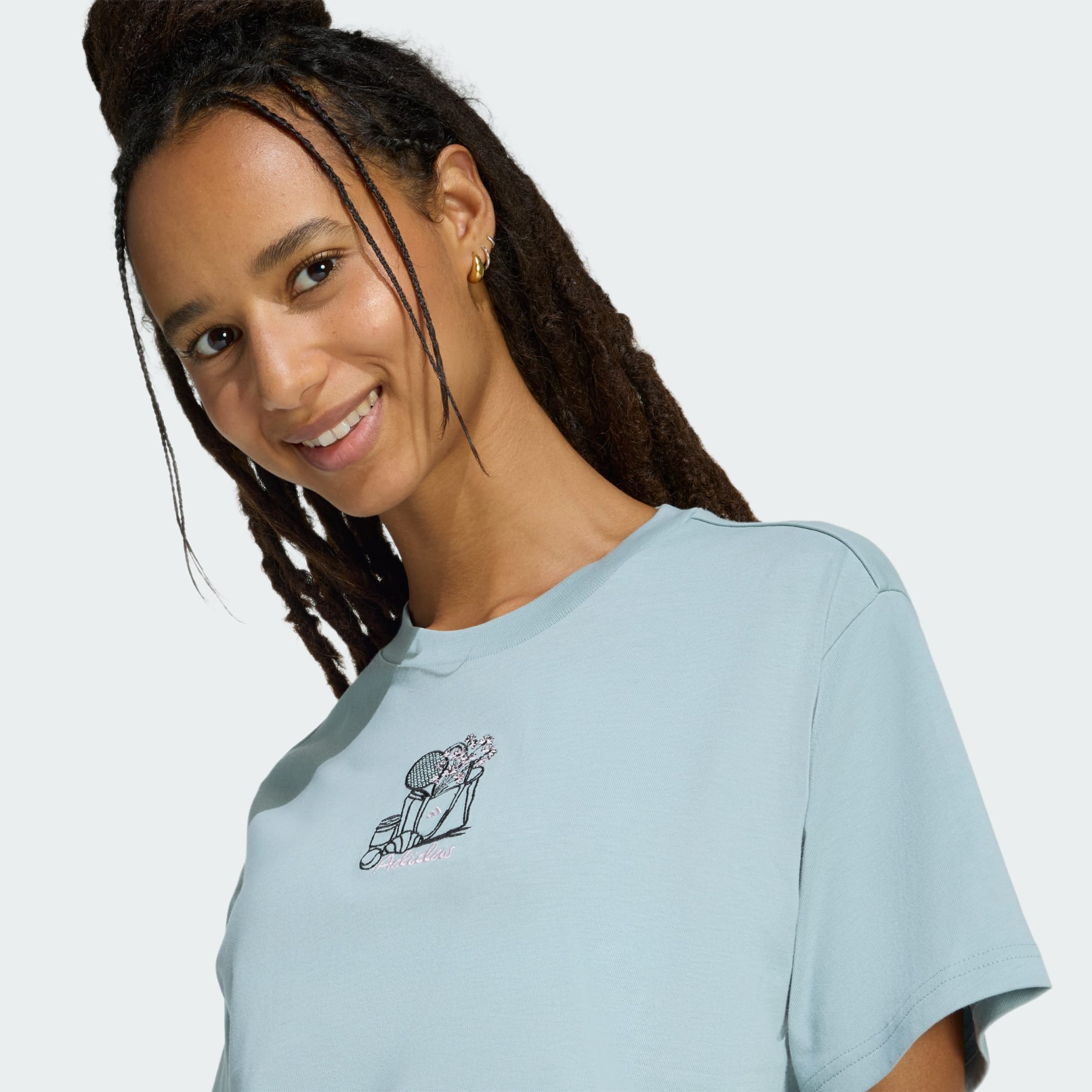 MINI EMBROIDERY GRAPHIC T-SHIRT