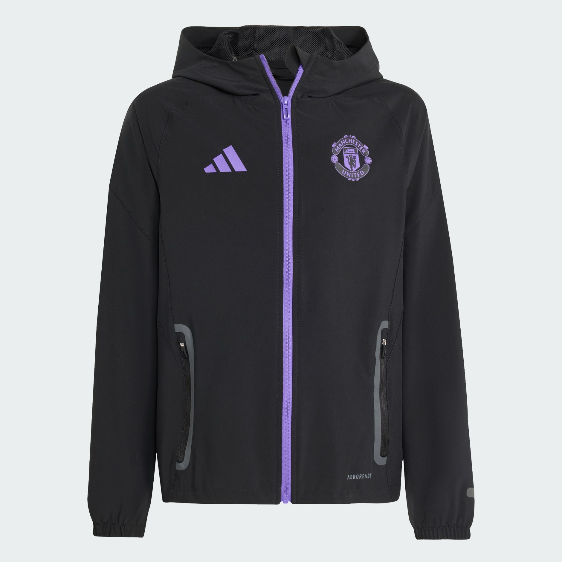 Jachetă de călătorie Manchester United Tiro 25 Competition Vis Tech pentru copii