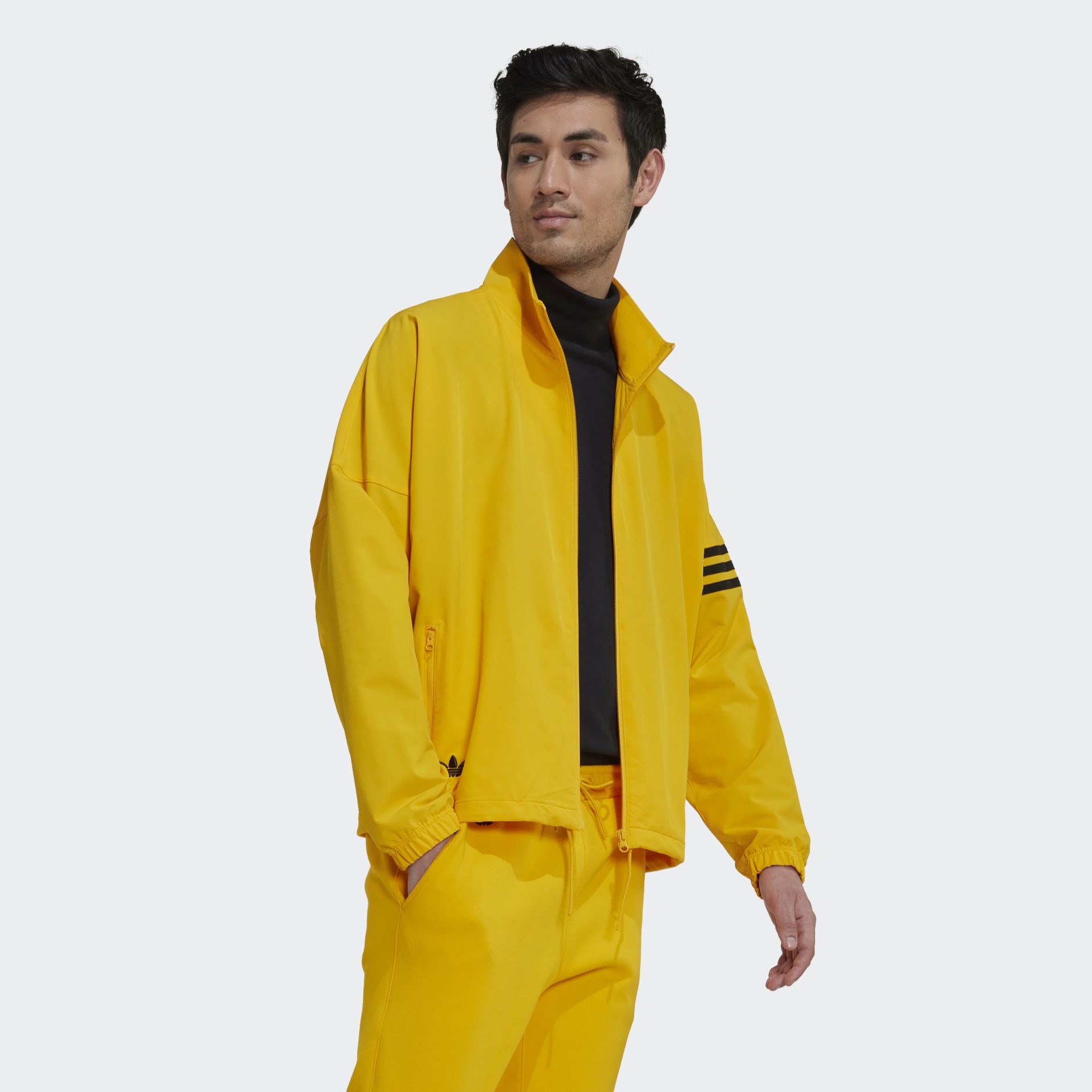 Clothing - Adicolor Neuclassics Track Jacket - Yellow | adidas South Africa