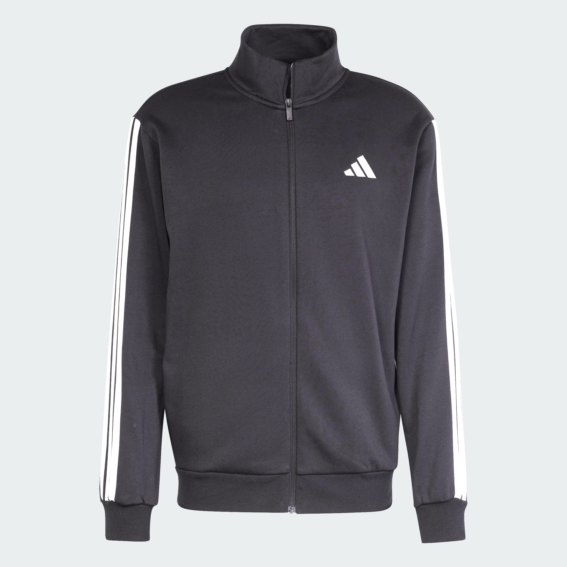 Clothing - 3-STRIPES FLEECE TRACKSUIT - Black | adidas Oman