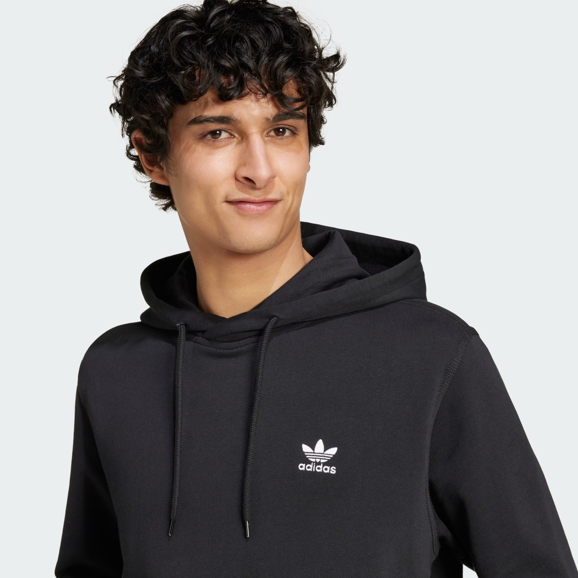 adidas Trefoil Essentials Hoodie Black adidas UAE