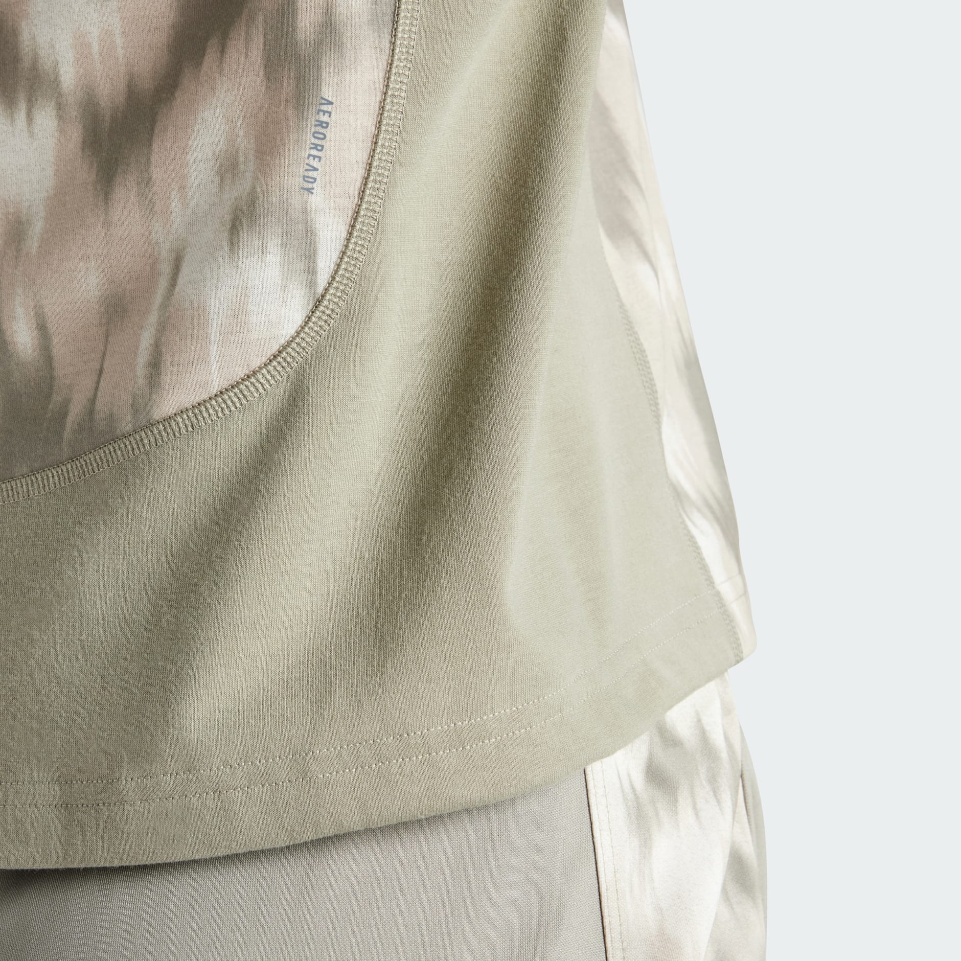 T-shirt imprim&eacute; floral int&eacute;gral tie and dye Train Essentials