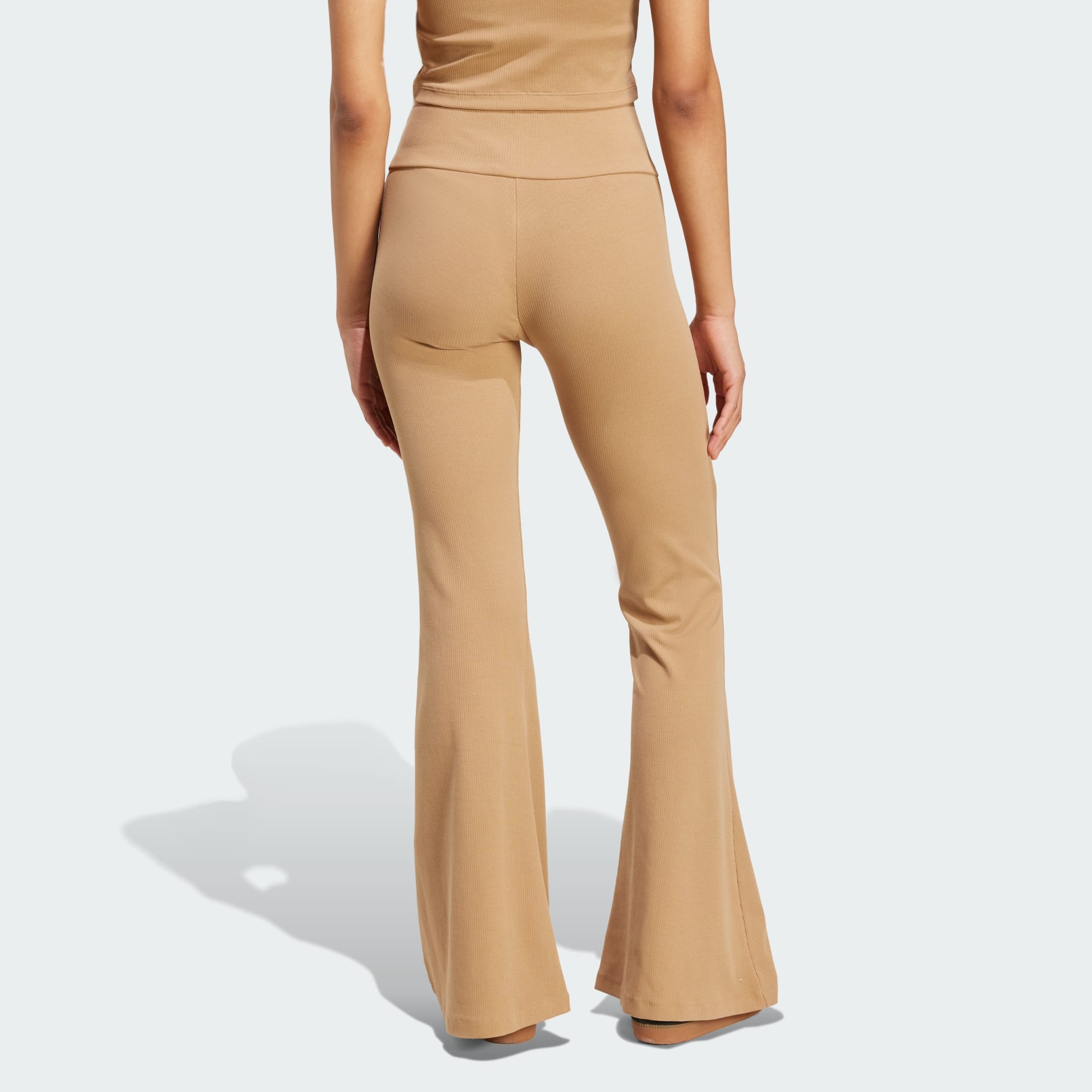 Essentials Rib Flared Leggings