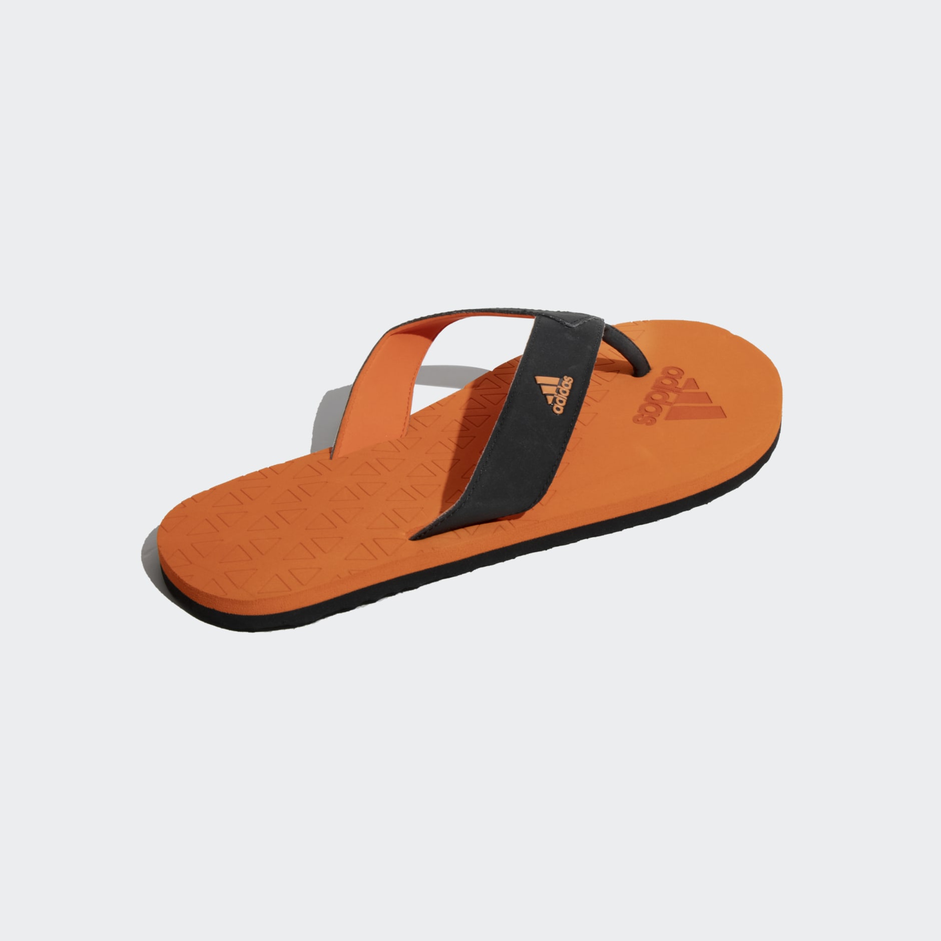 Orange and best sale black adidas slides