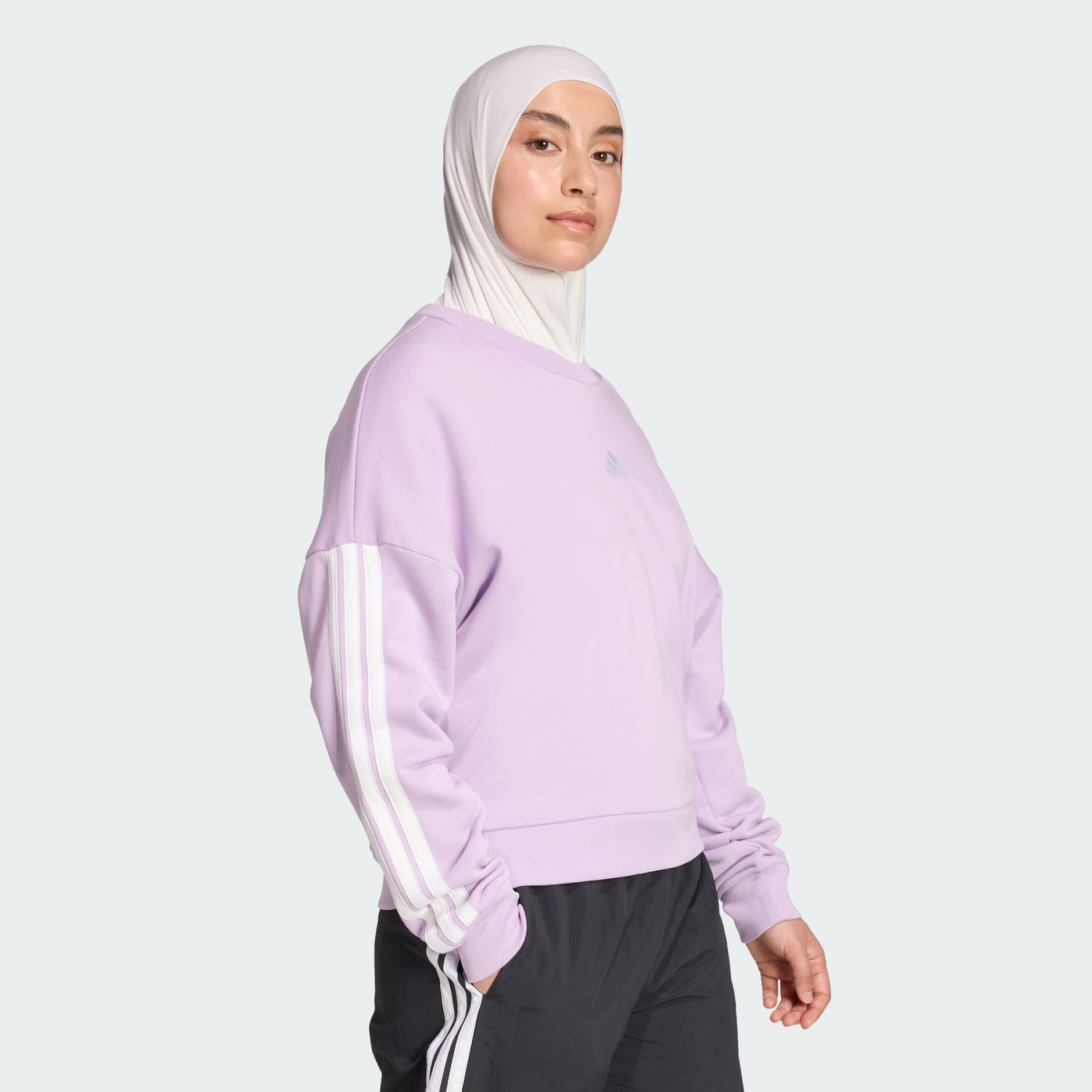 Essentials 3-Stripes French Terry Sweatshirt