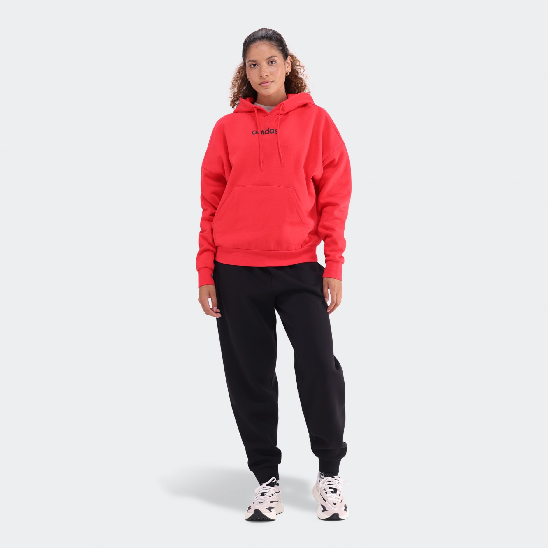 Essentials Linear Fleece Hoodie