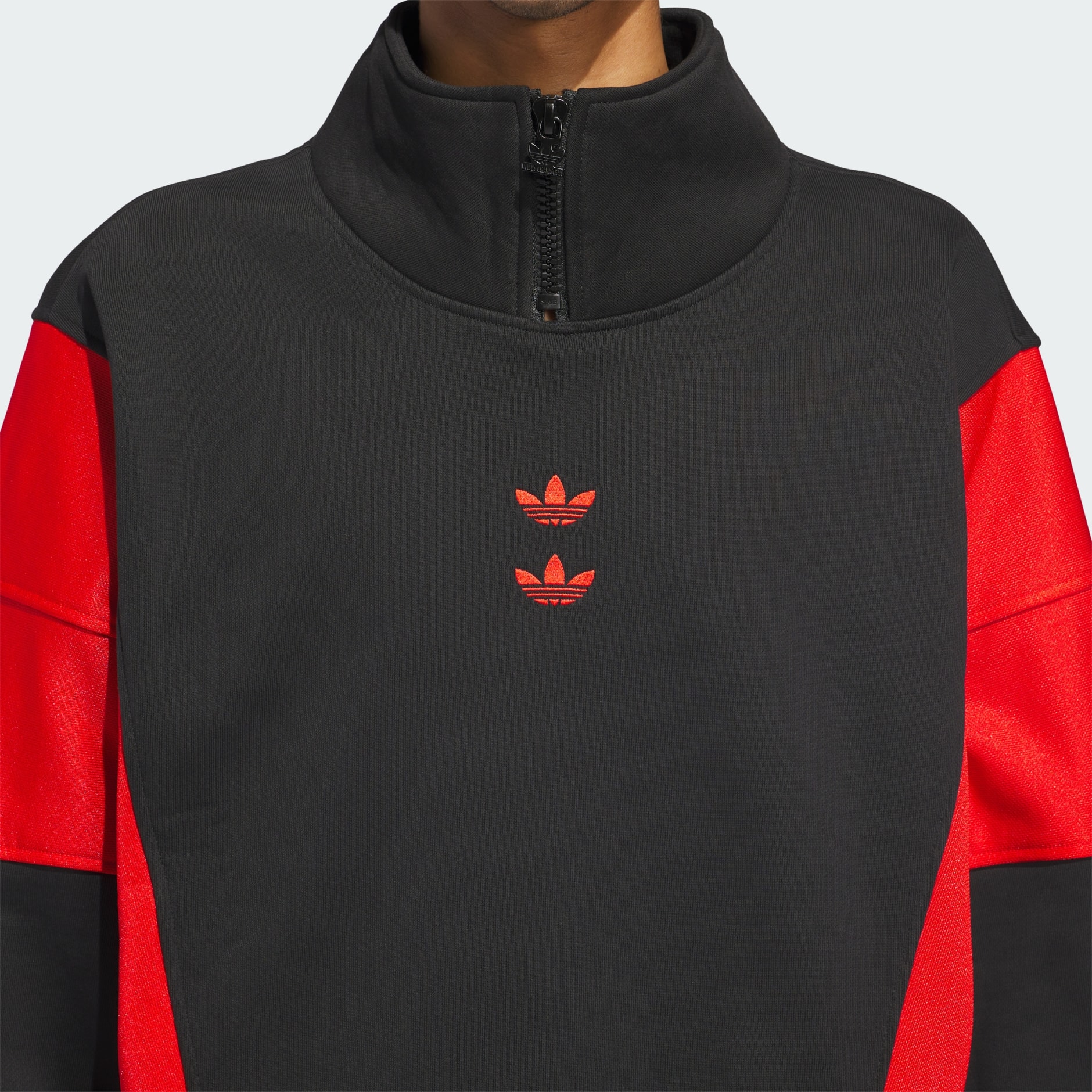 Sweatshirts - CHAVARRIA WATSONVILLE MOCKNECK Jumper - Black